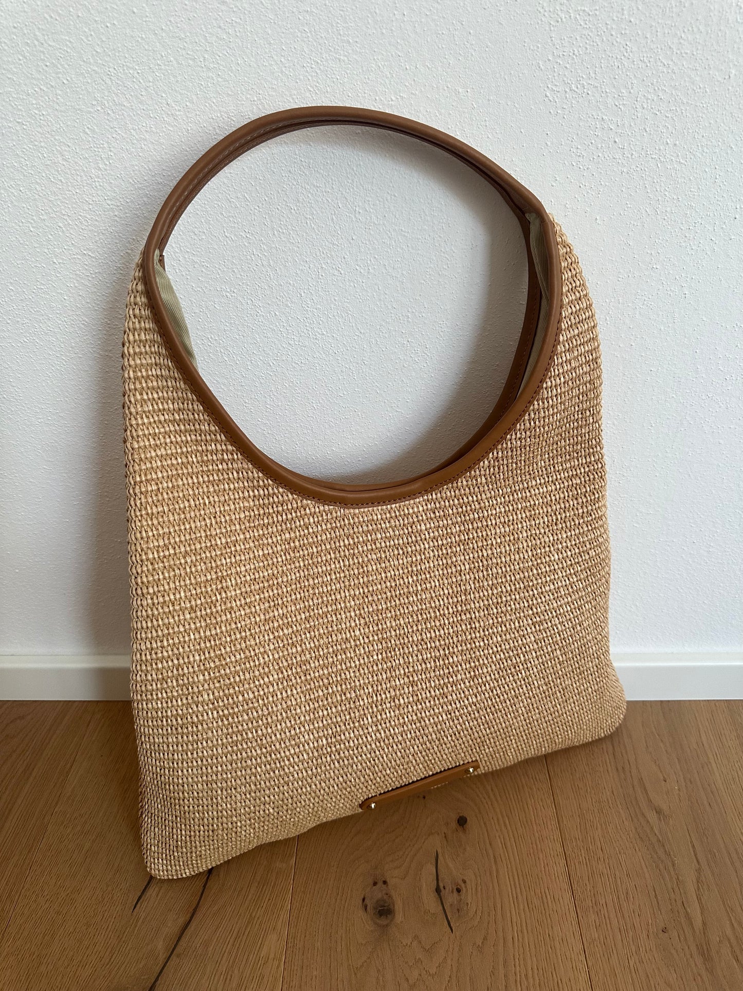 MIREA Classic- rafia hobo bag