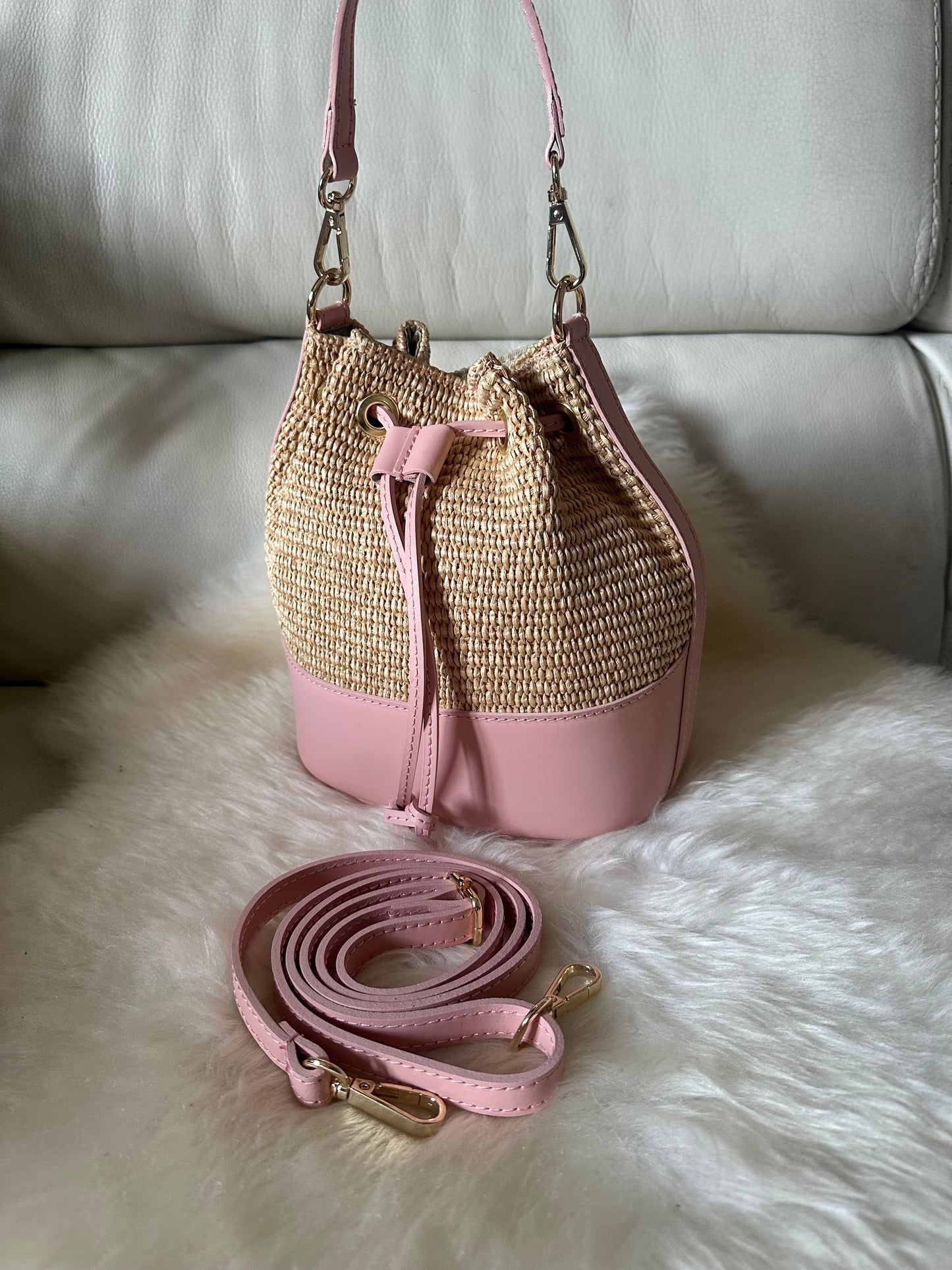 MISS Bucket classic- rafia