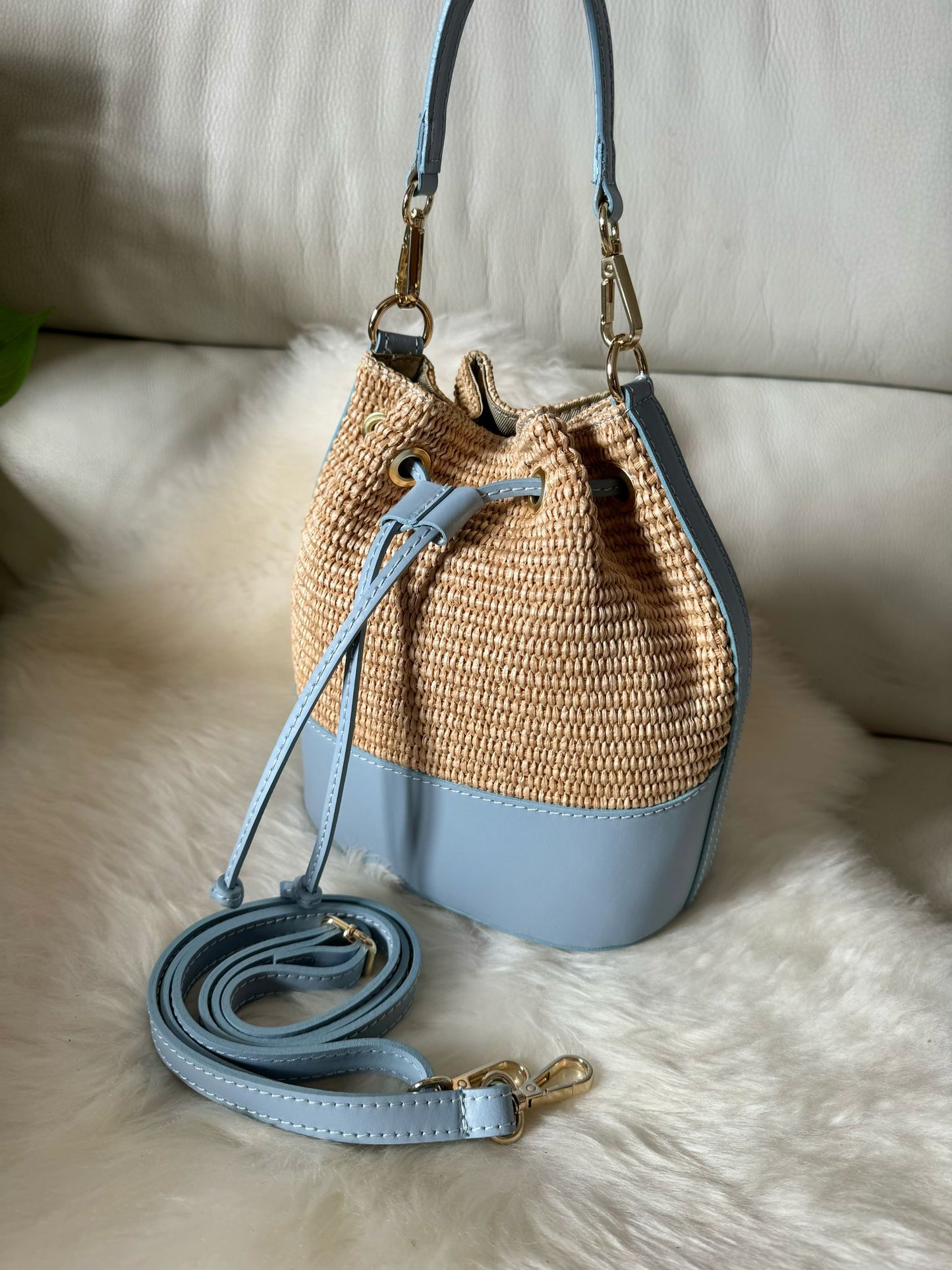MISS Bucket classic- rafia