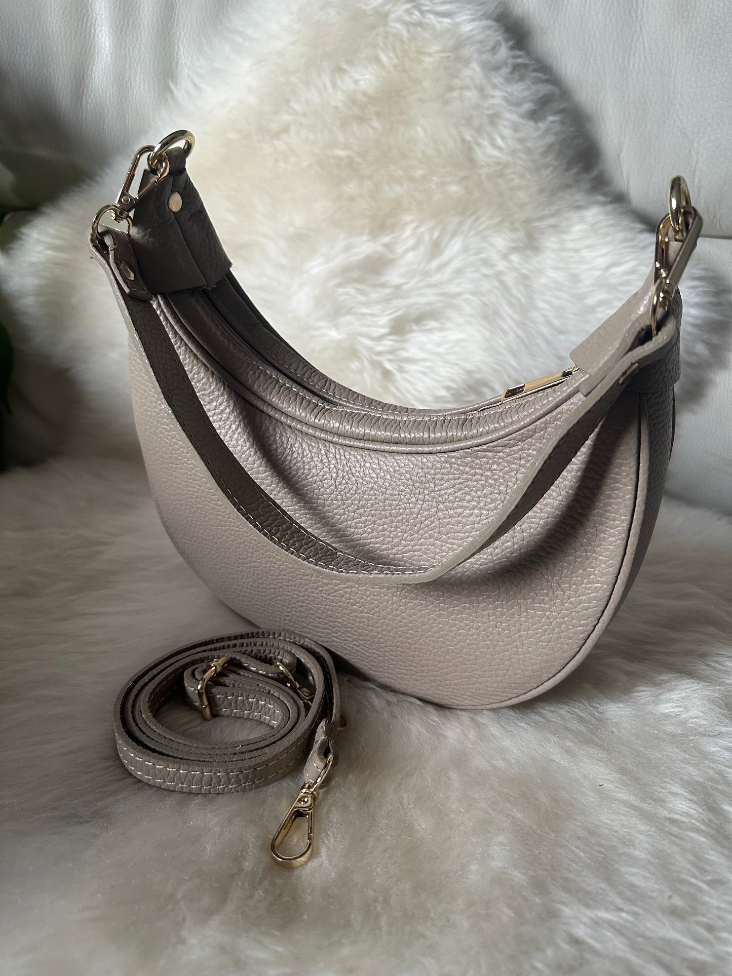 LUNA- real leather