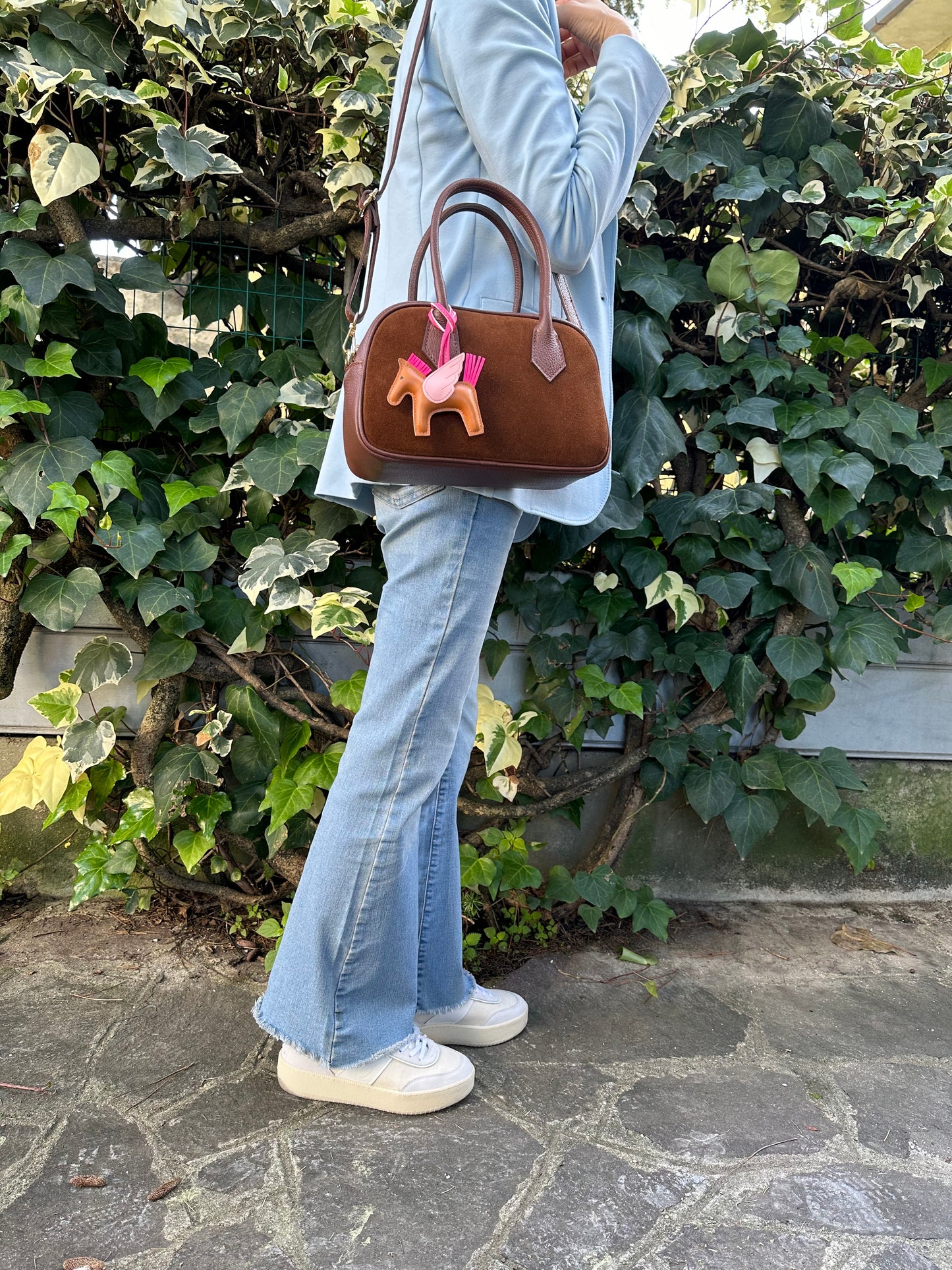 BONNIE - suede trunk