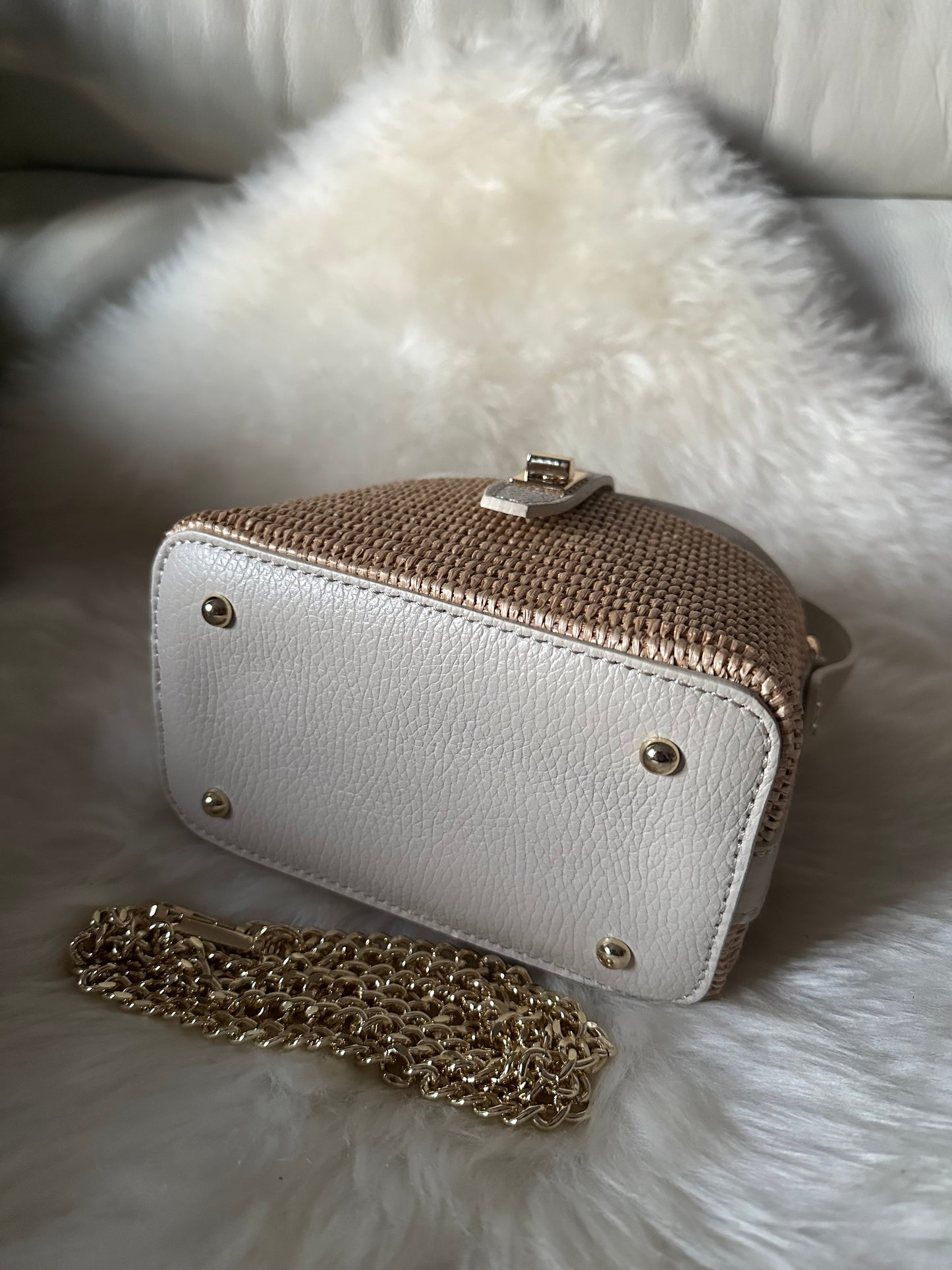 MINNY - raffia handbag