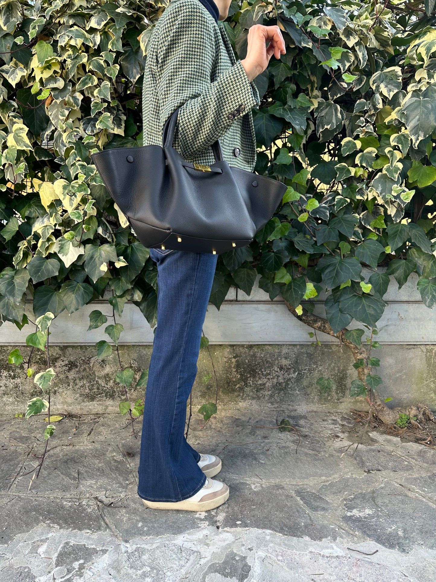 CHRISTIN- Real leather