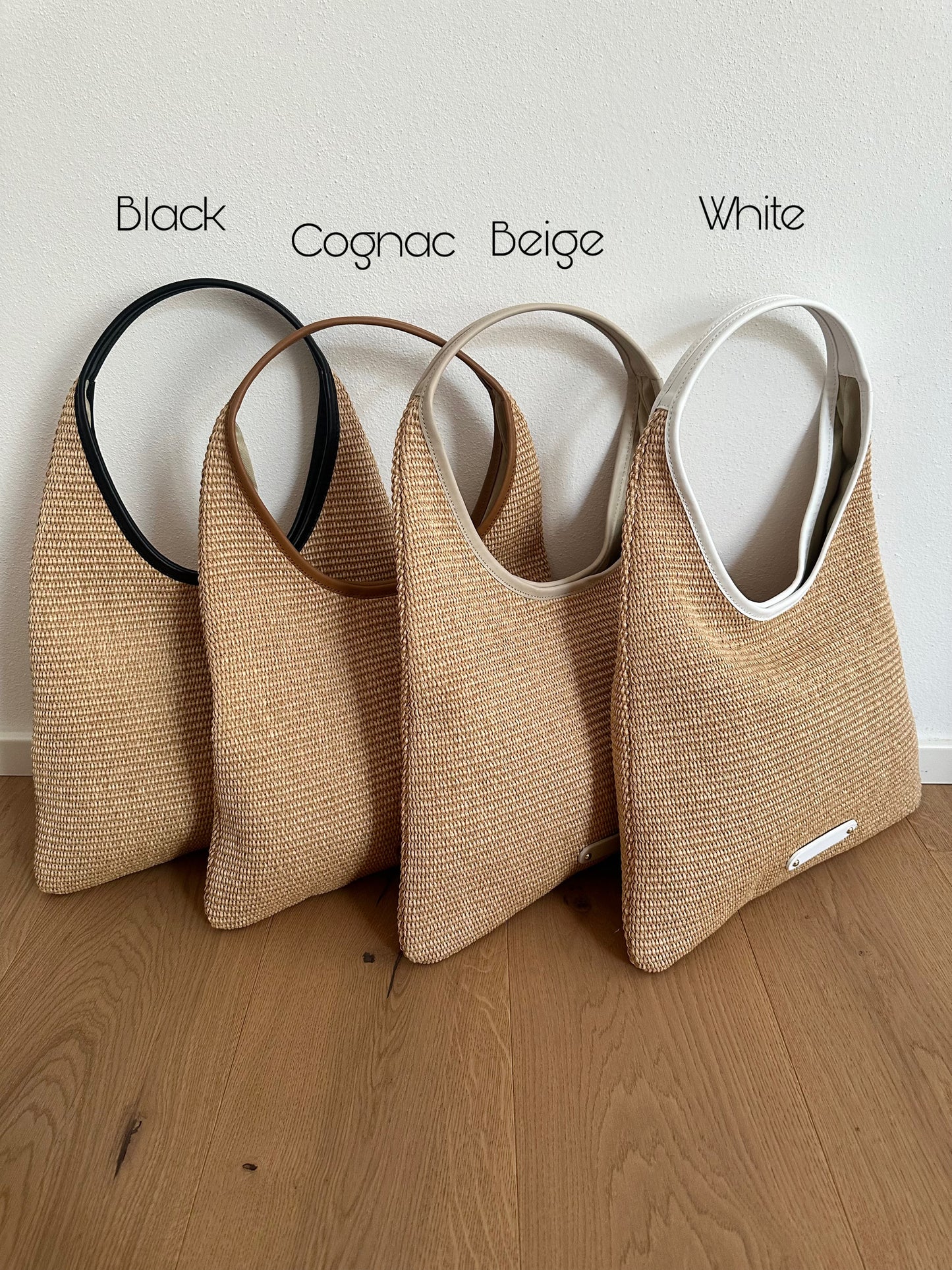 MIREA Classic- rafia hobo bag