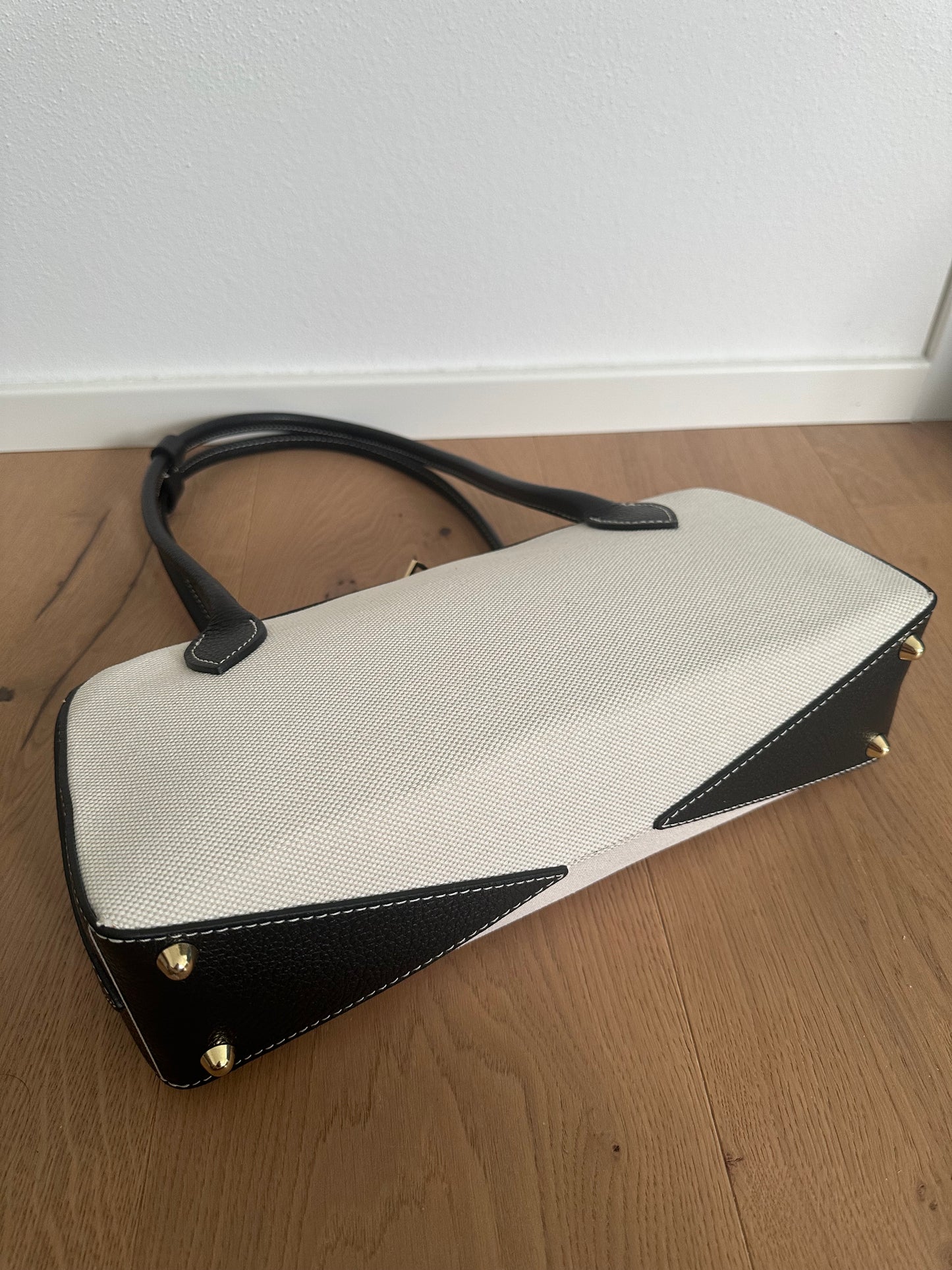 TAMARA - leather and canvas