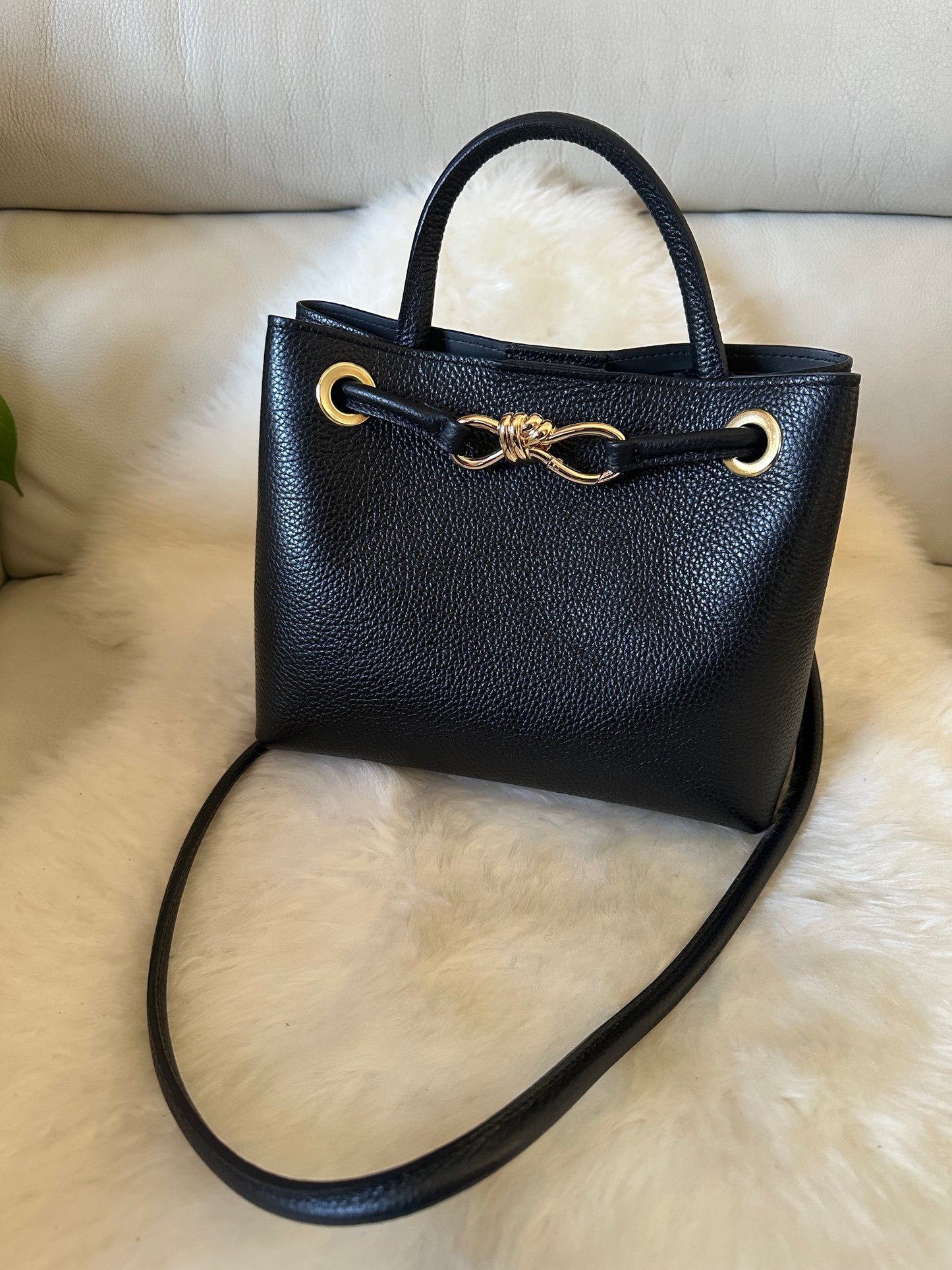FELIPA small - real leather