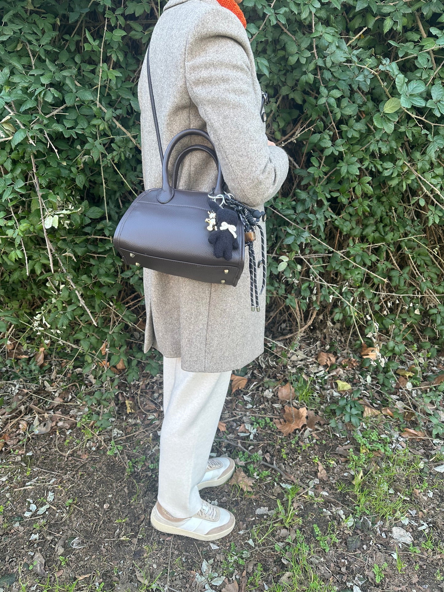 MEGAN small- real leather