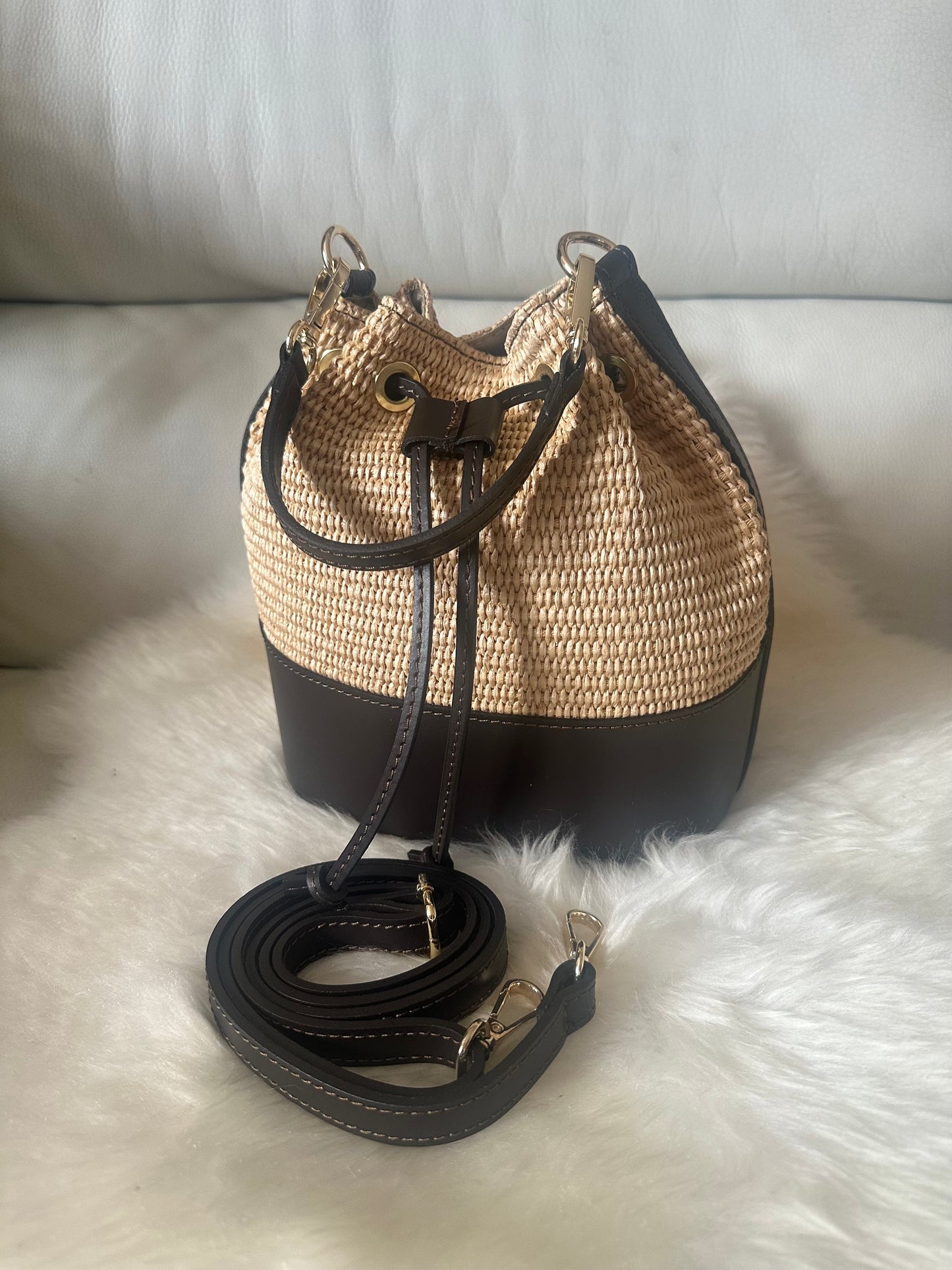 MISS Bucket classic- rafia