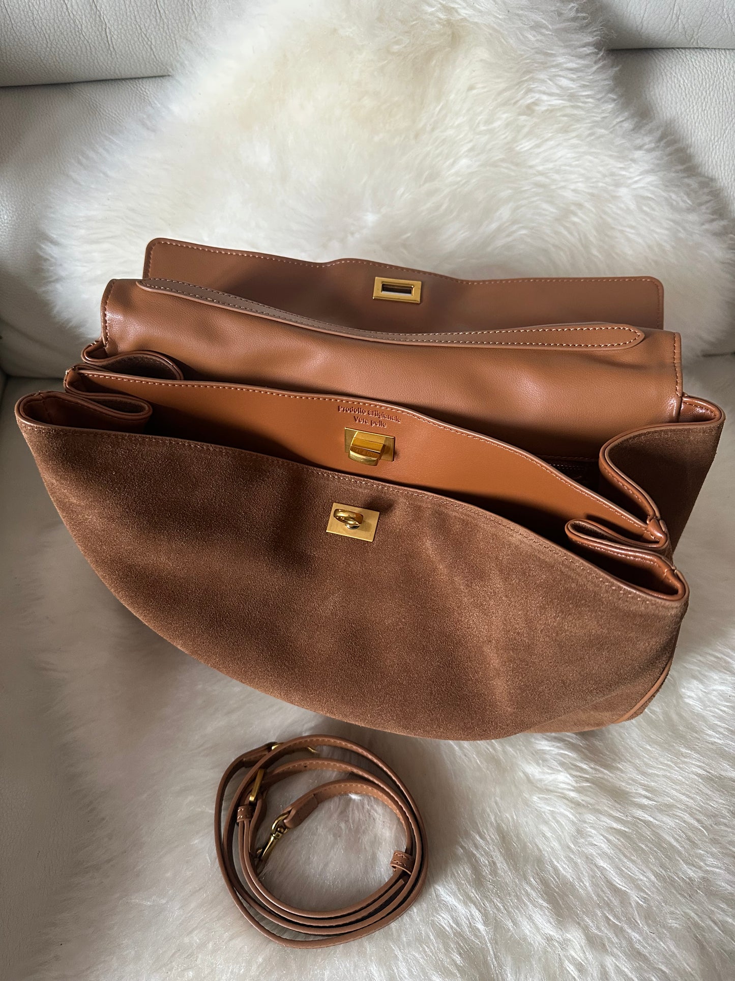 TEXAS BIG SUEDE - tote
