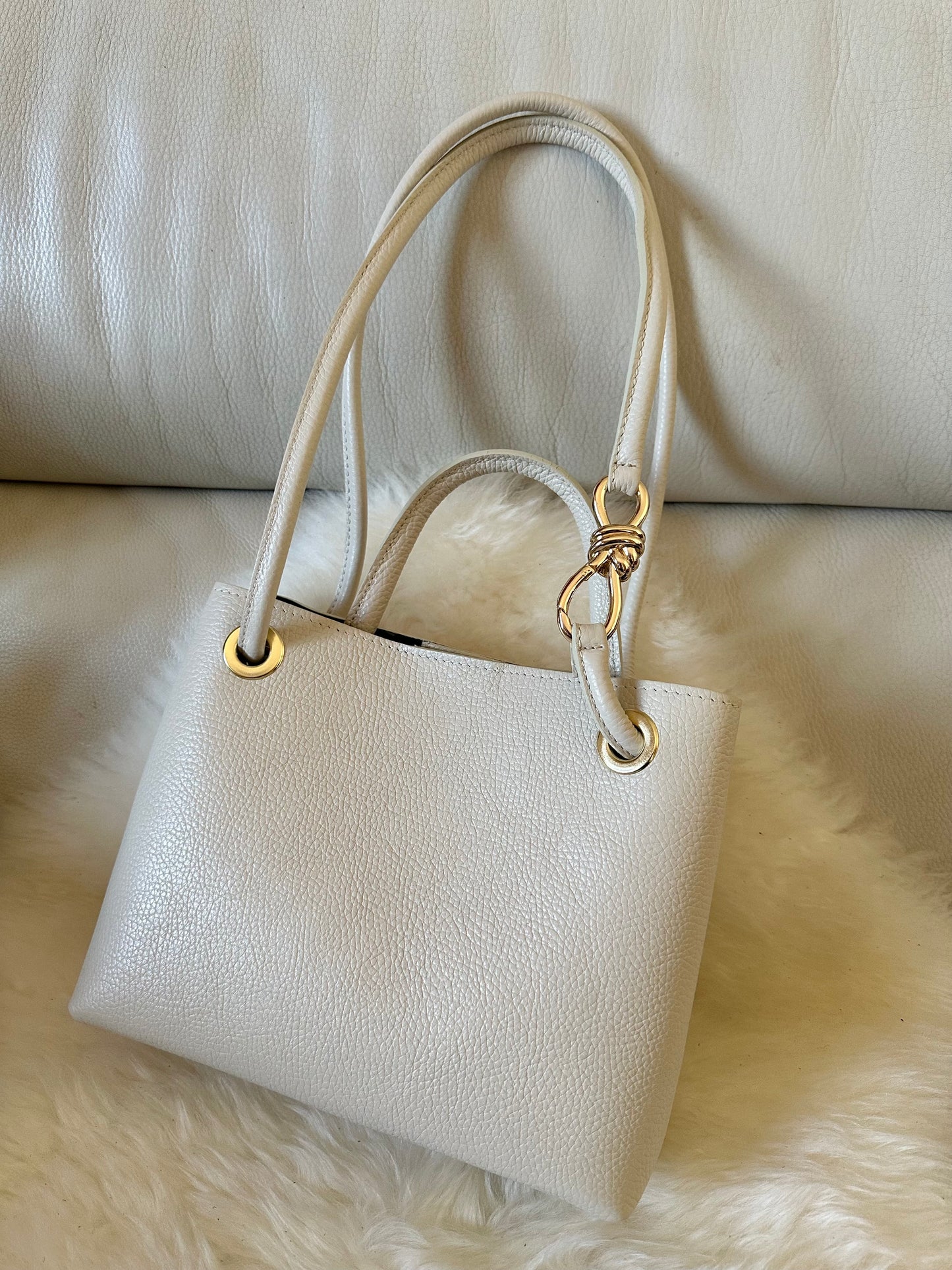 FELIPA small - real leather