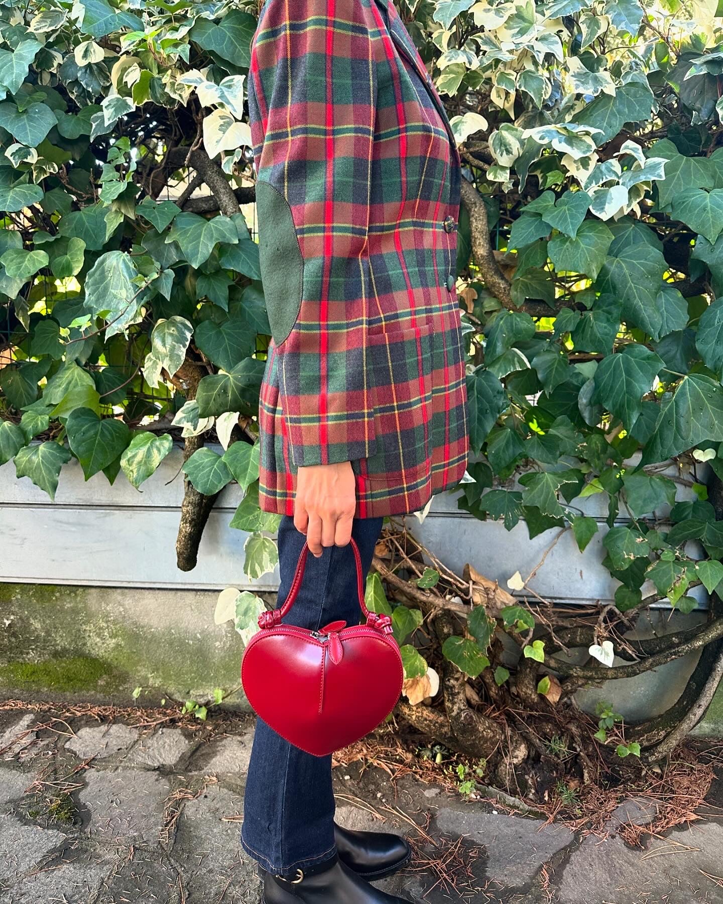 LOVE - real leather handbag
