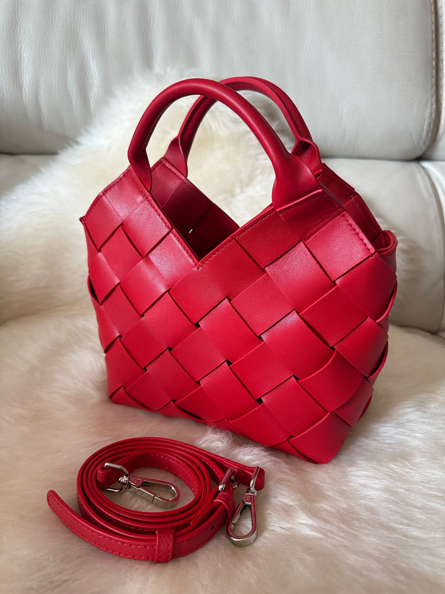 WOVEN small- handbag