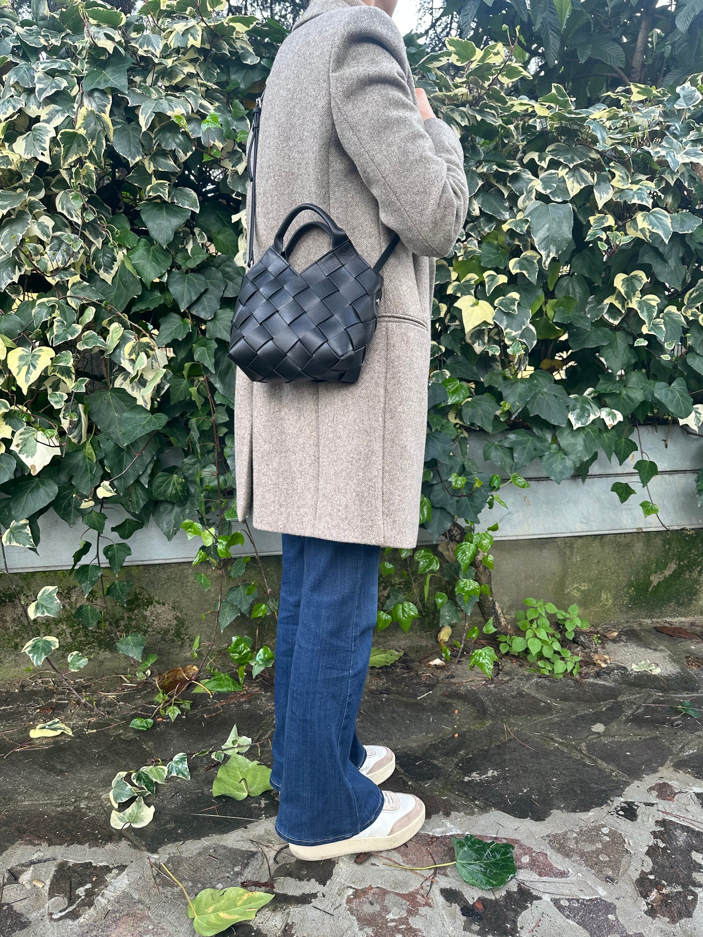 WOVEN small-handbag