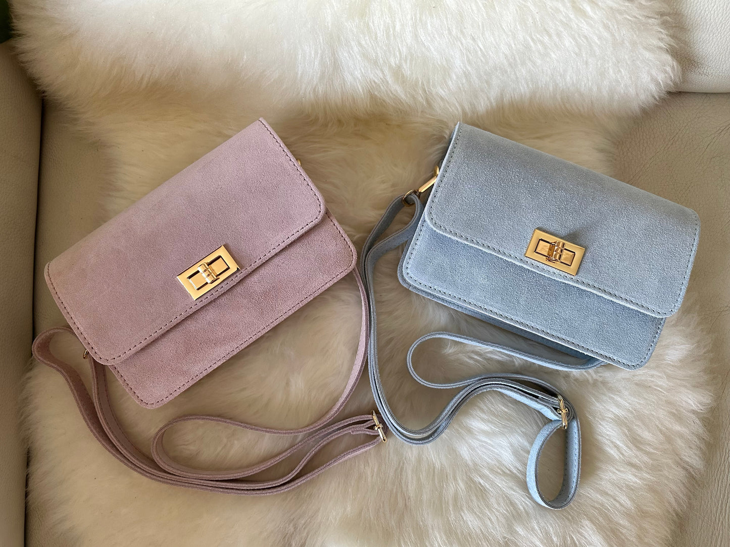 MILA suede- crossbody
