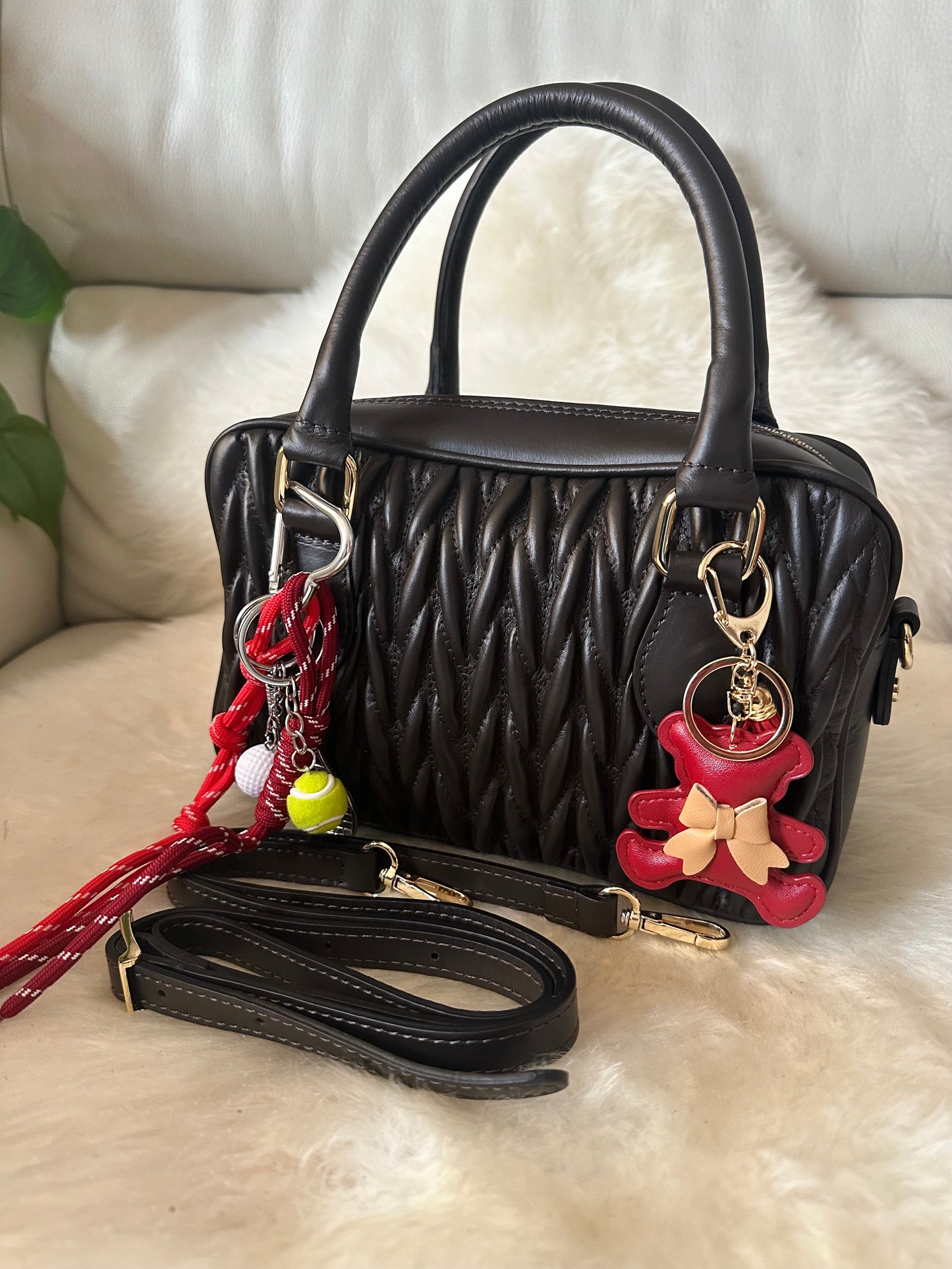 ALINA - quilted nappa