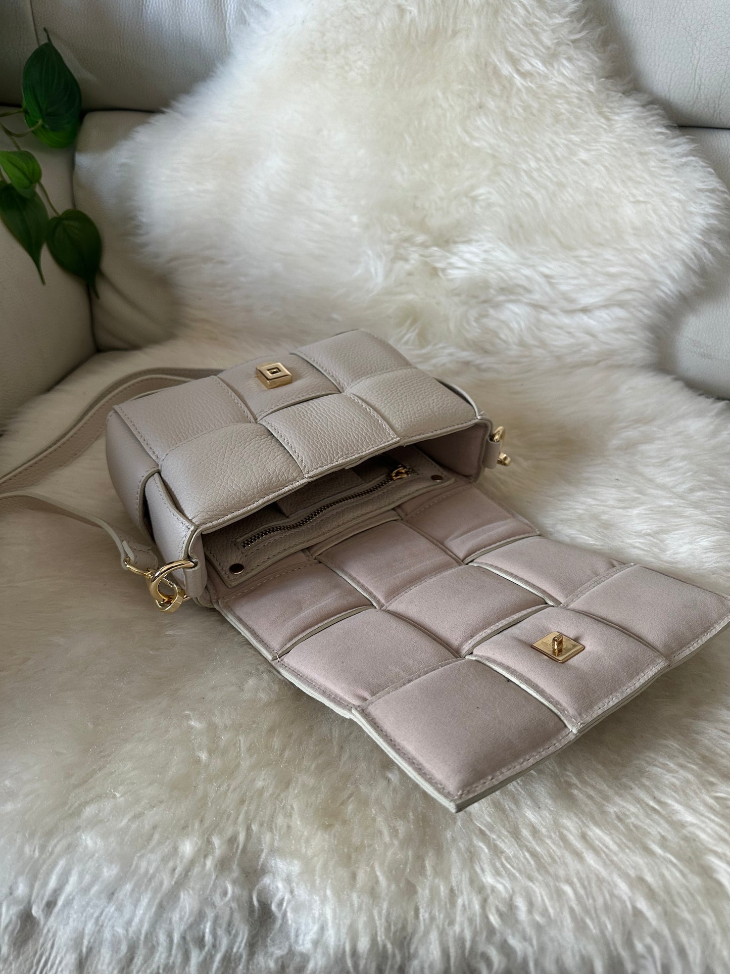 CASSETTA PADDED- Vera pelle