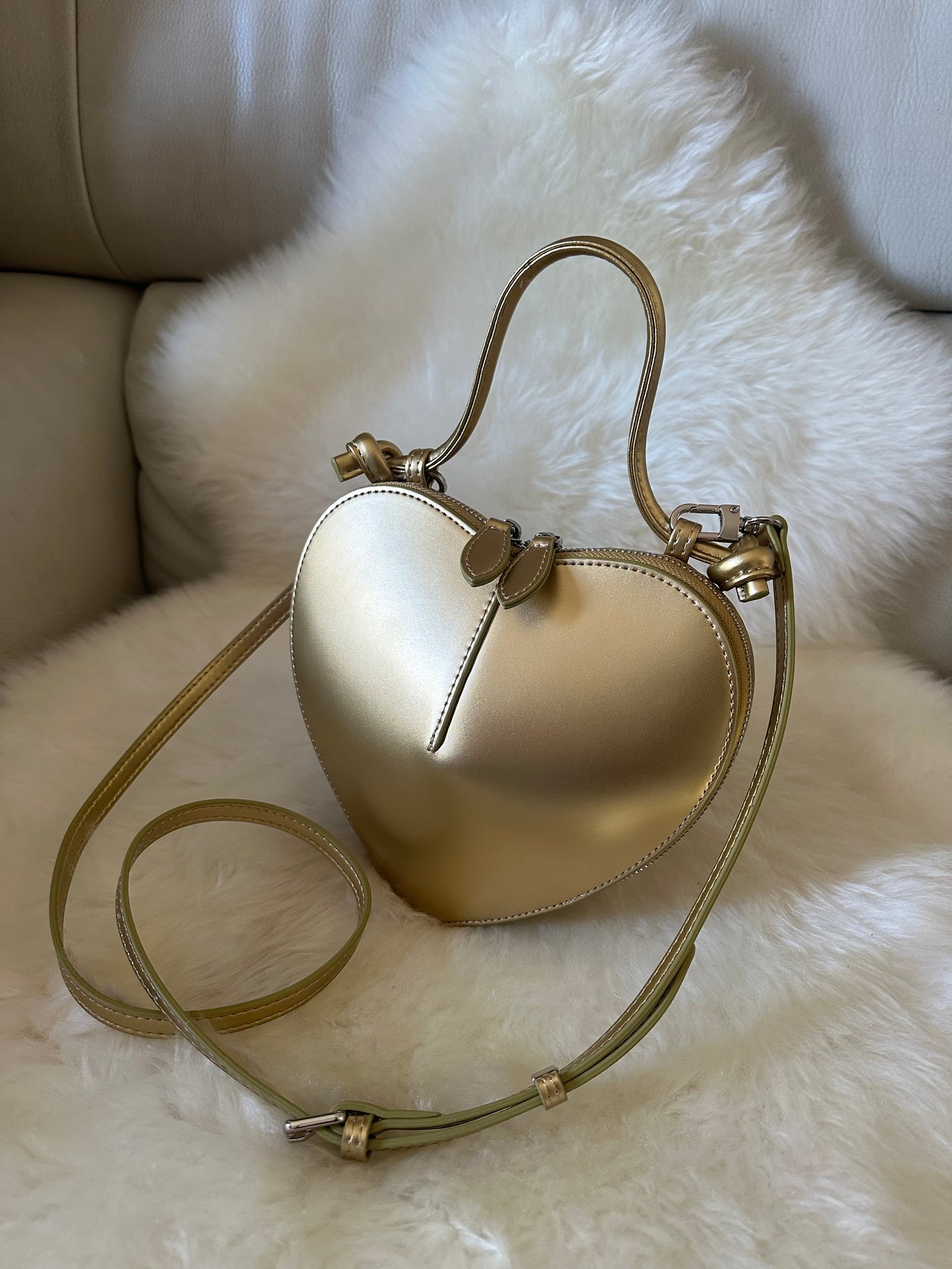 LOVE - real leather handbag