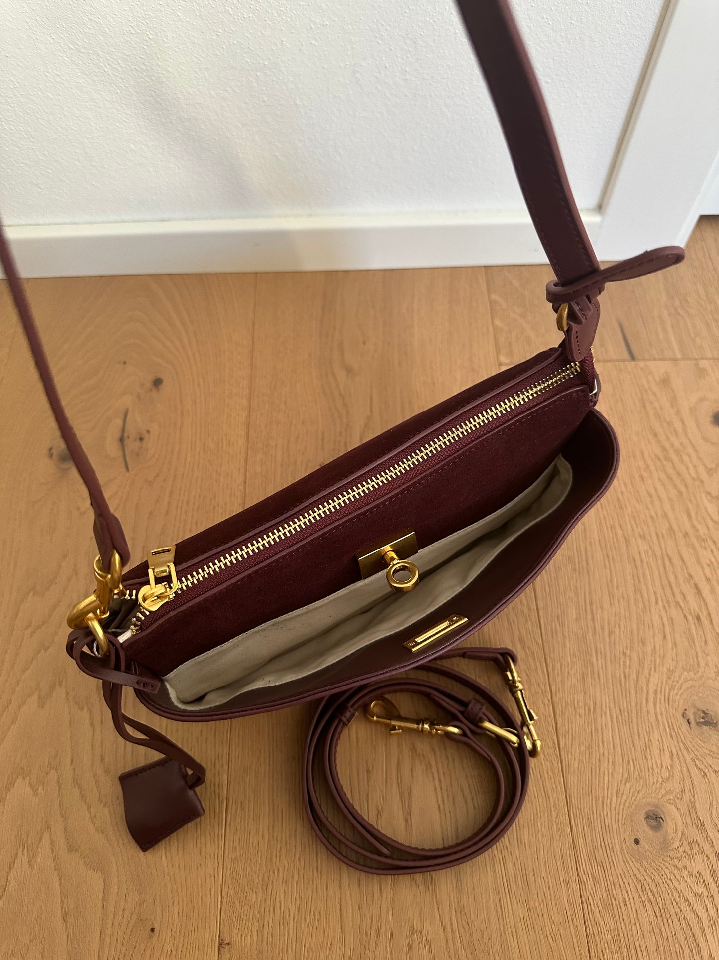 TEXAS pochette- SMALL suede
