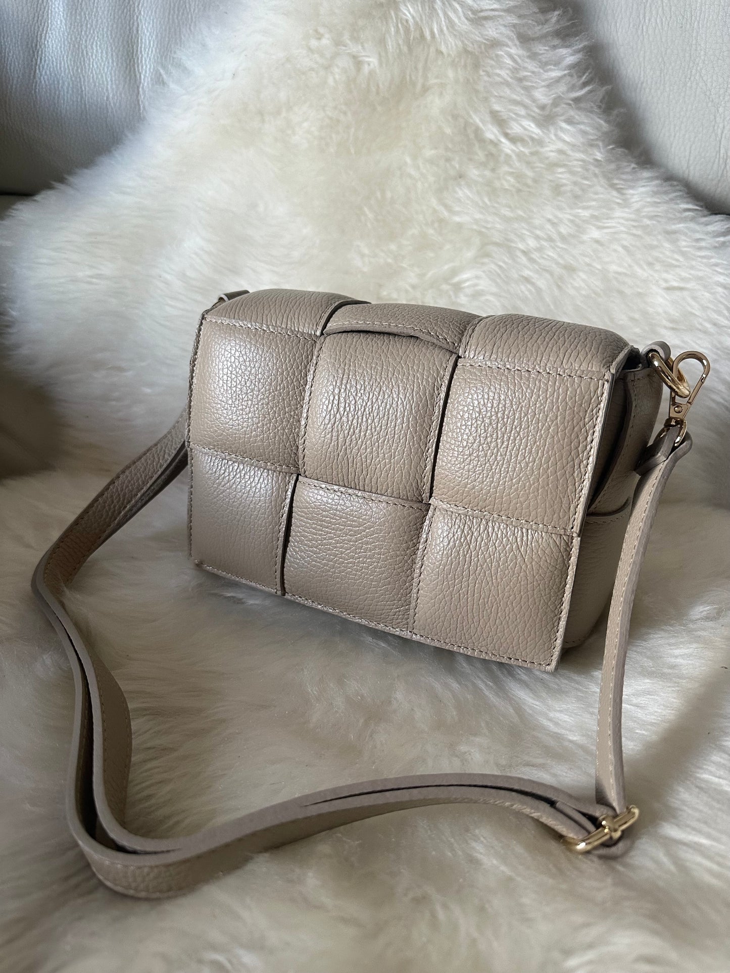 CASSETTA PADDED- Vera pelle