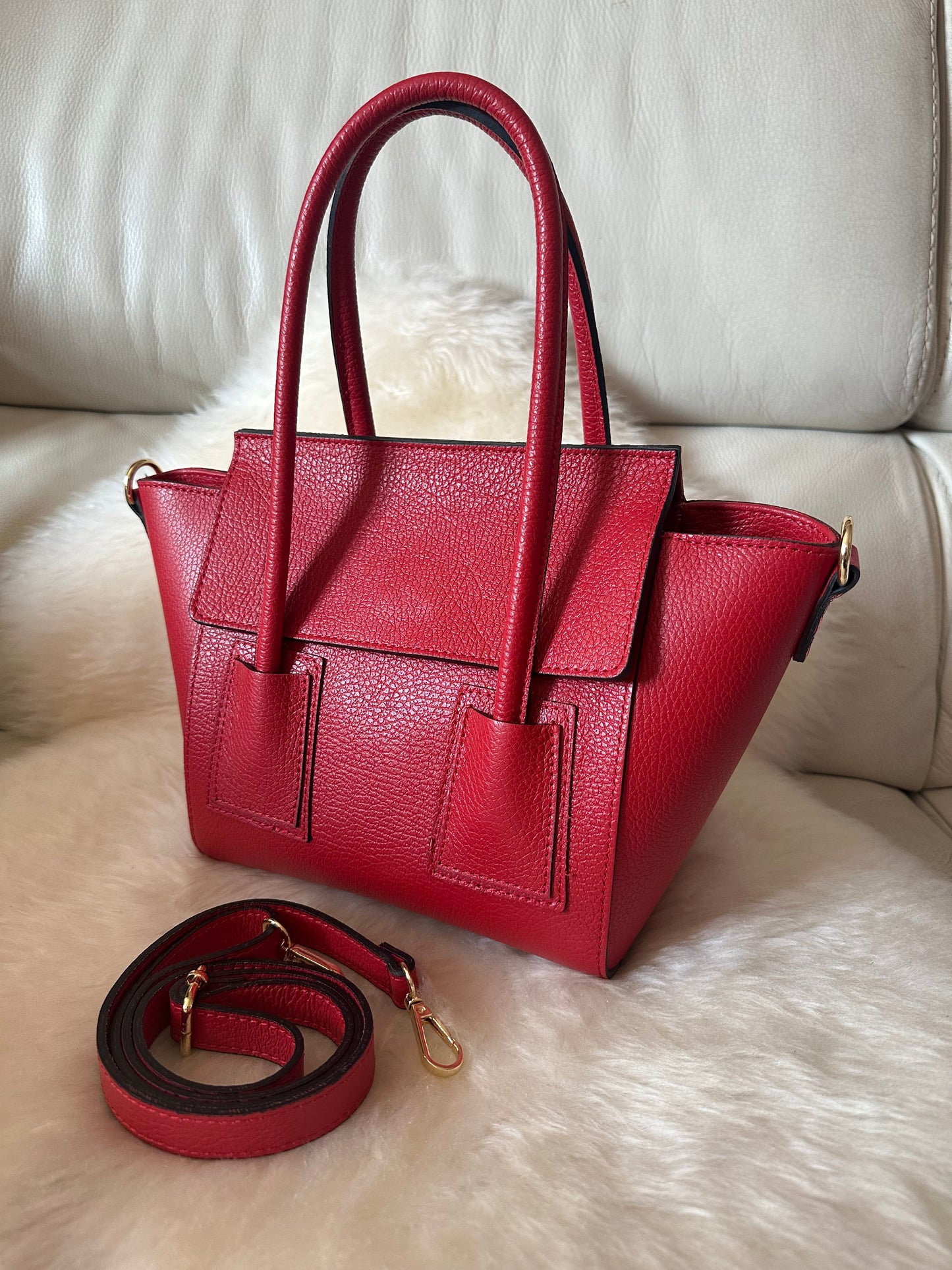 ANGELINA- Real leather