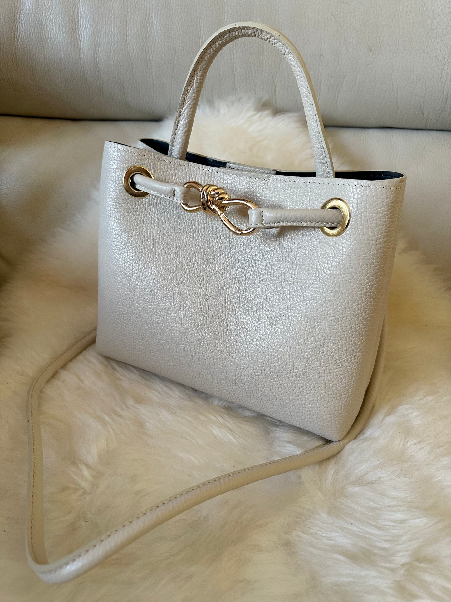 FELIPA small - real leather