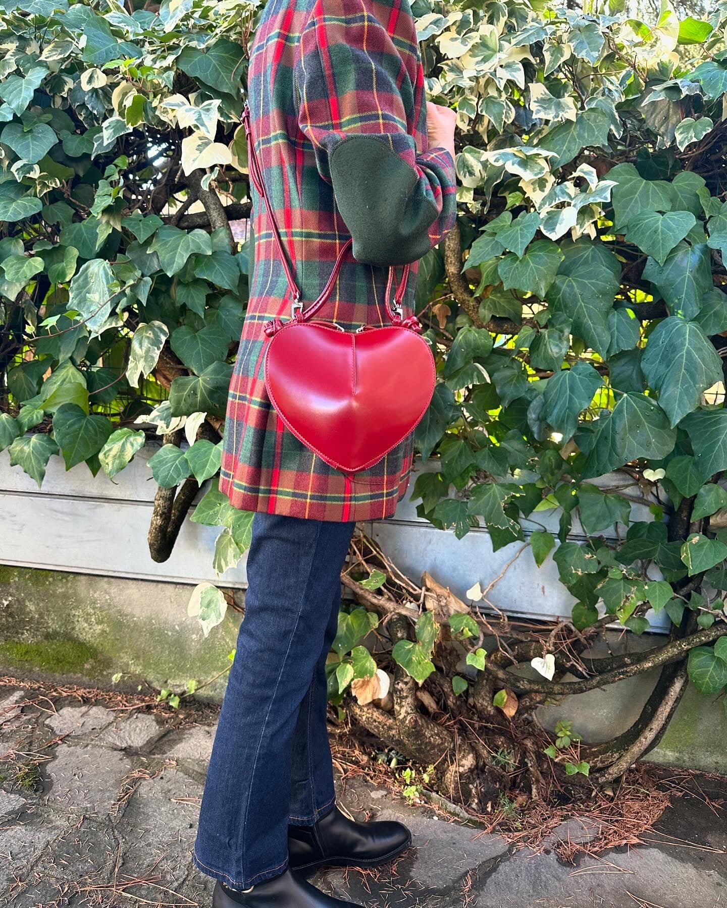 LOVE - real leather handbag