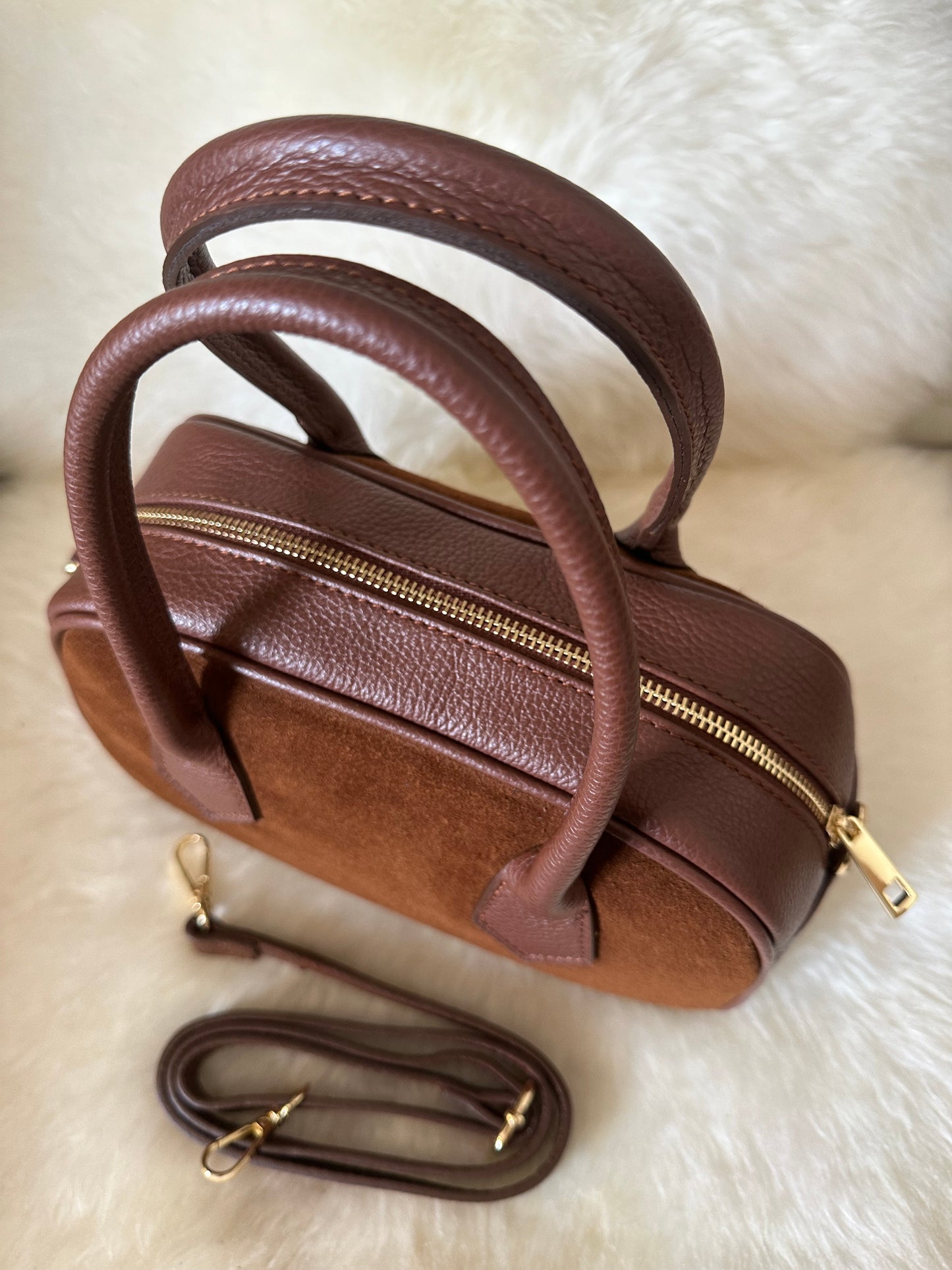 BONNIE - suede trunk