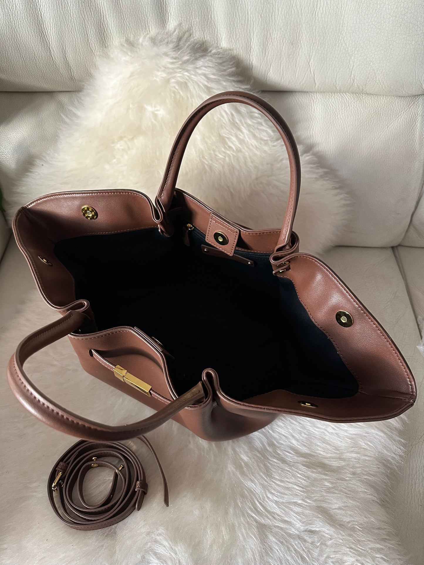 CHRISTIN- Real leather
