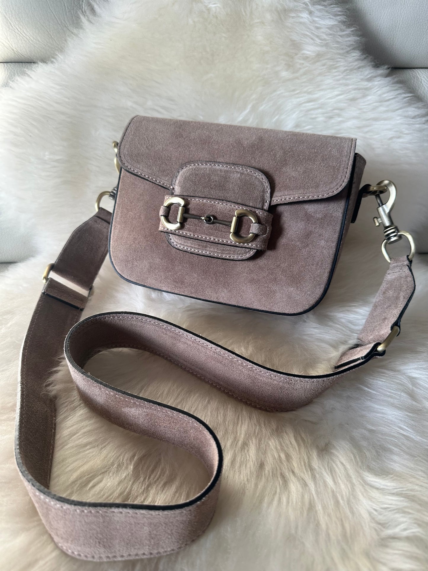 EMILY suede- crossbody