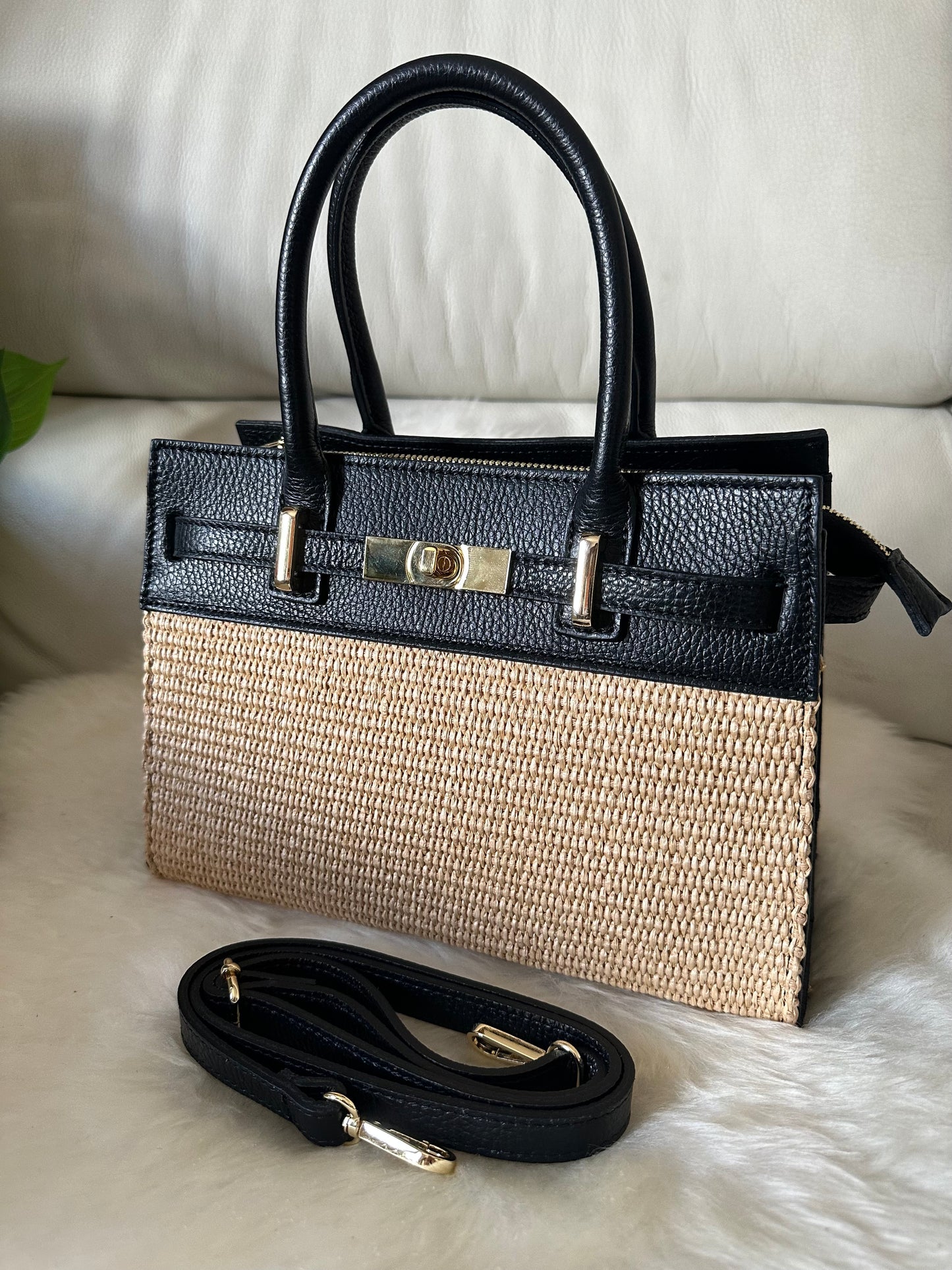 💐DIANA medium- raffia