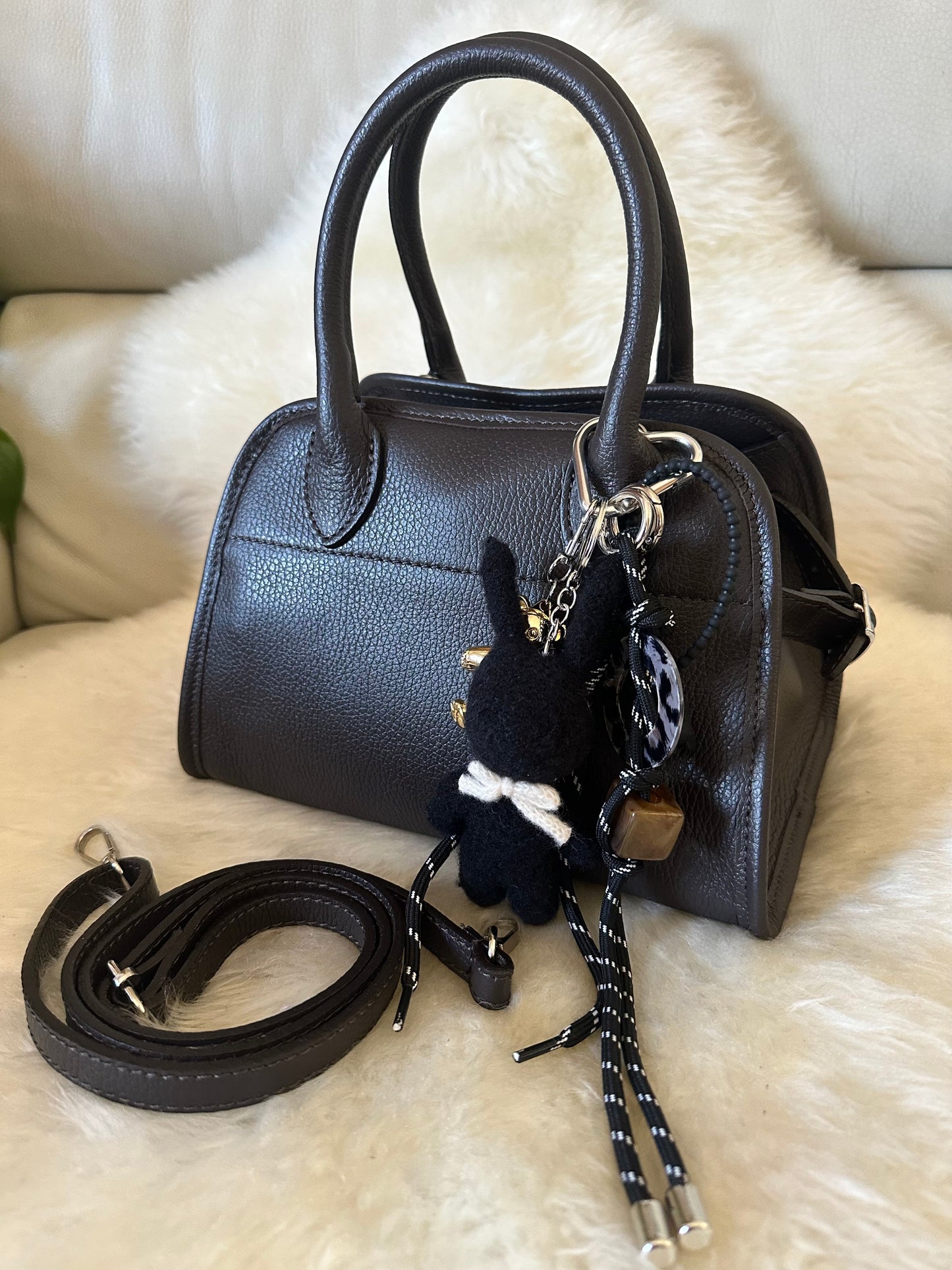 MEGAN small- real leather