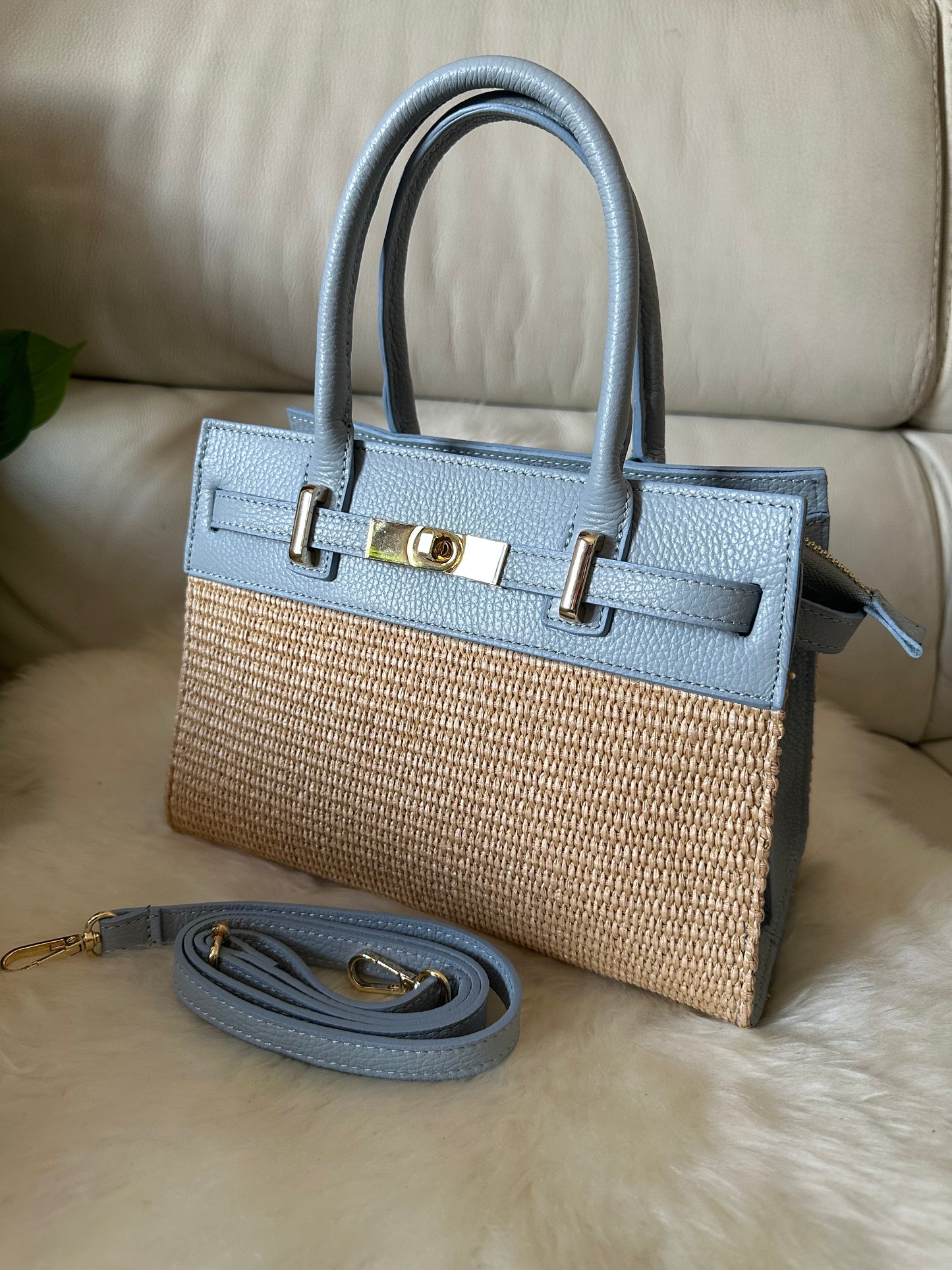 💐DIANA medium- raffia