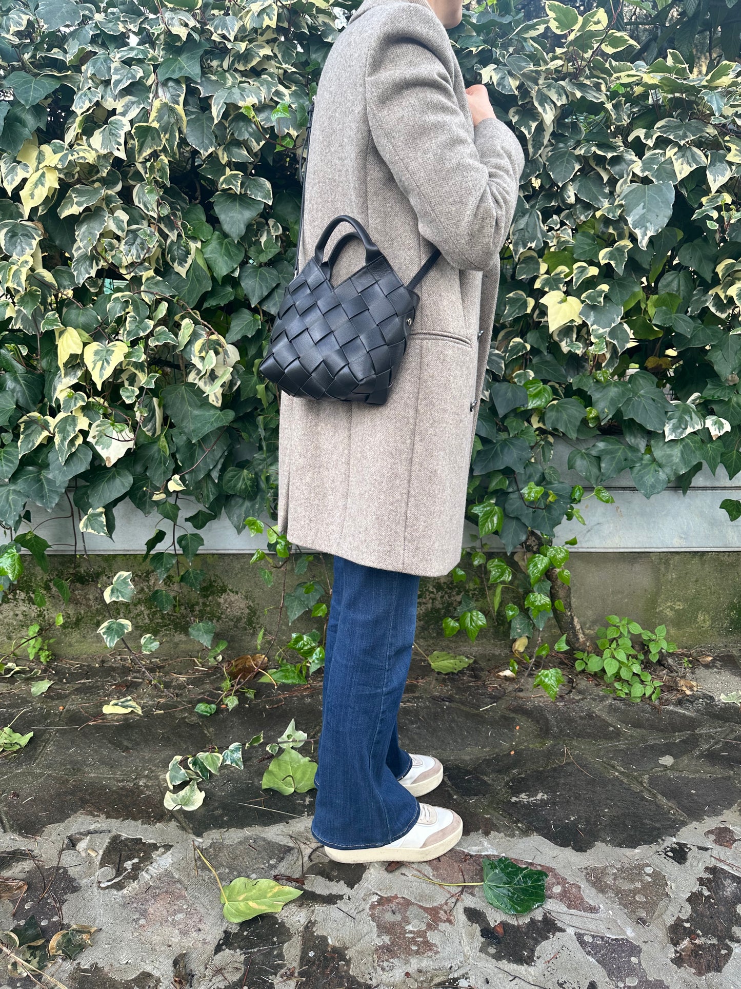 WOVEN small-handbag