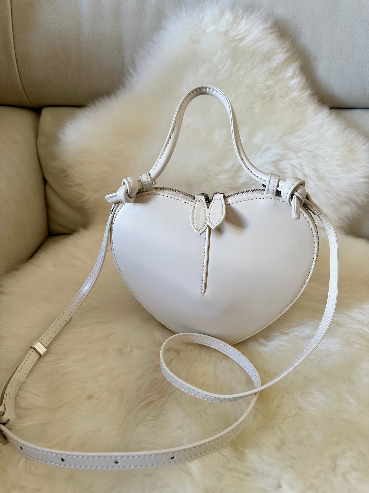 LOVE - real leather handbag