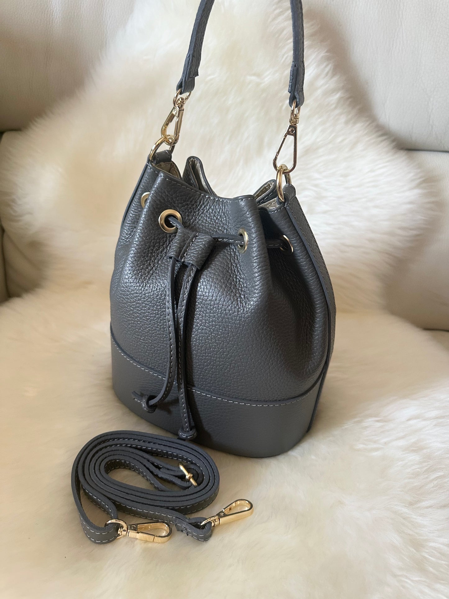 SECCHIELLO CLASSIC- vera pelle
