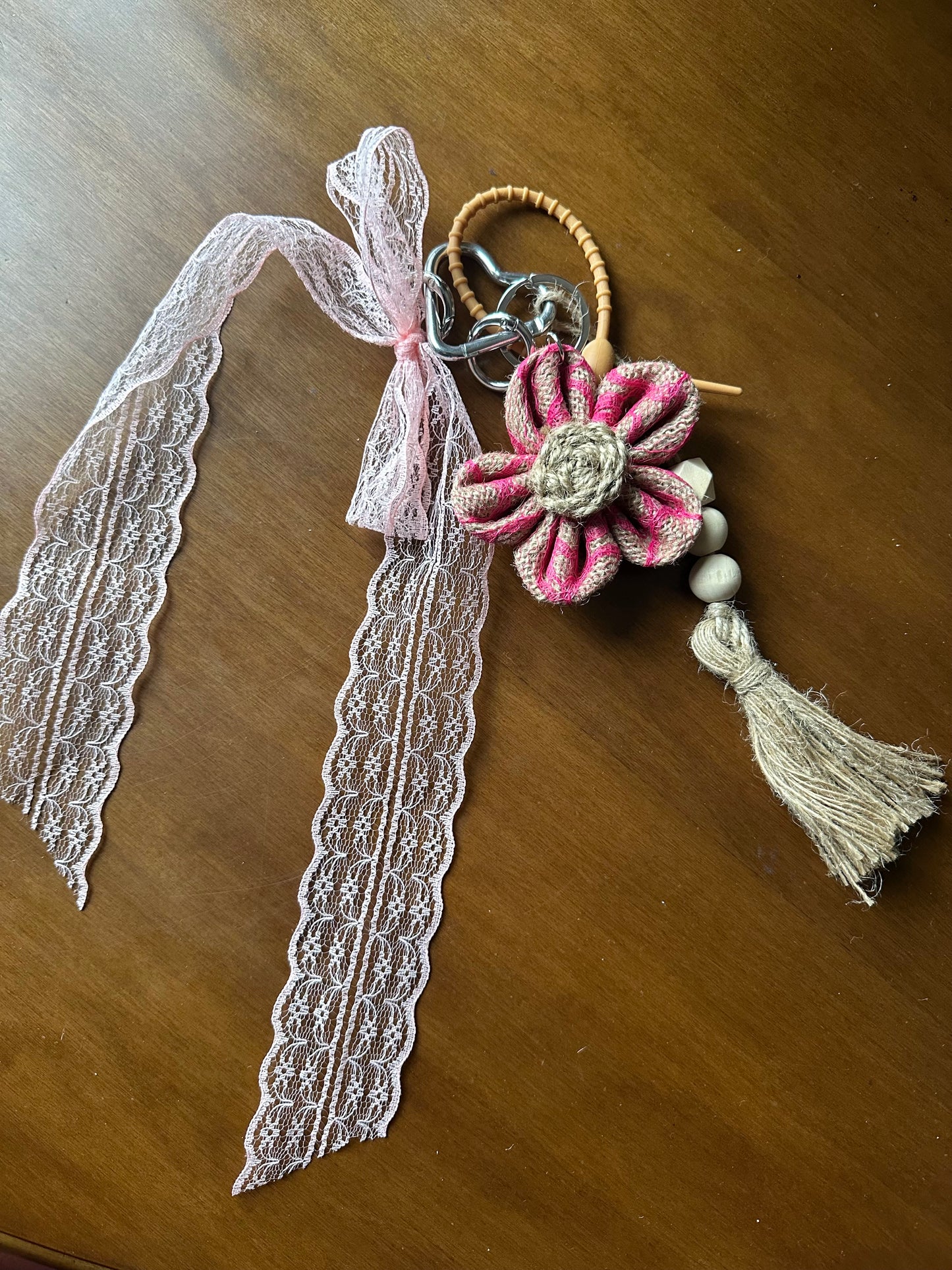 BAG CHARMS- lace