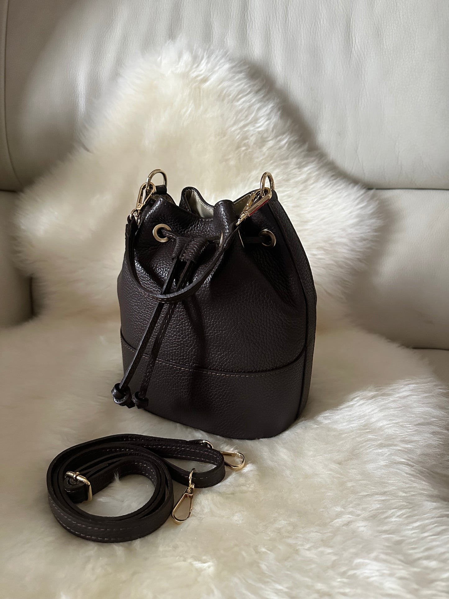 SECCHIELLO CLASSIC- vera pelle