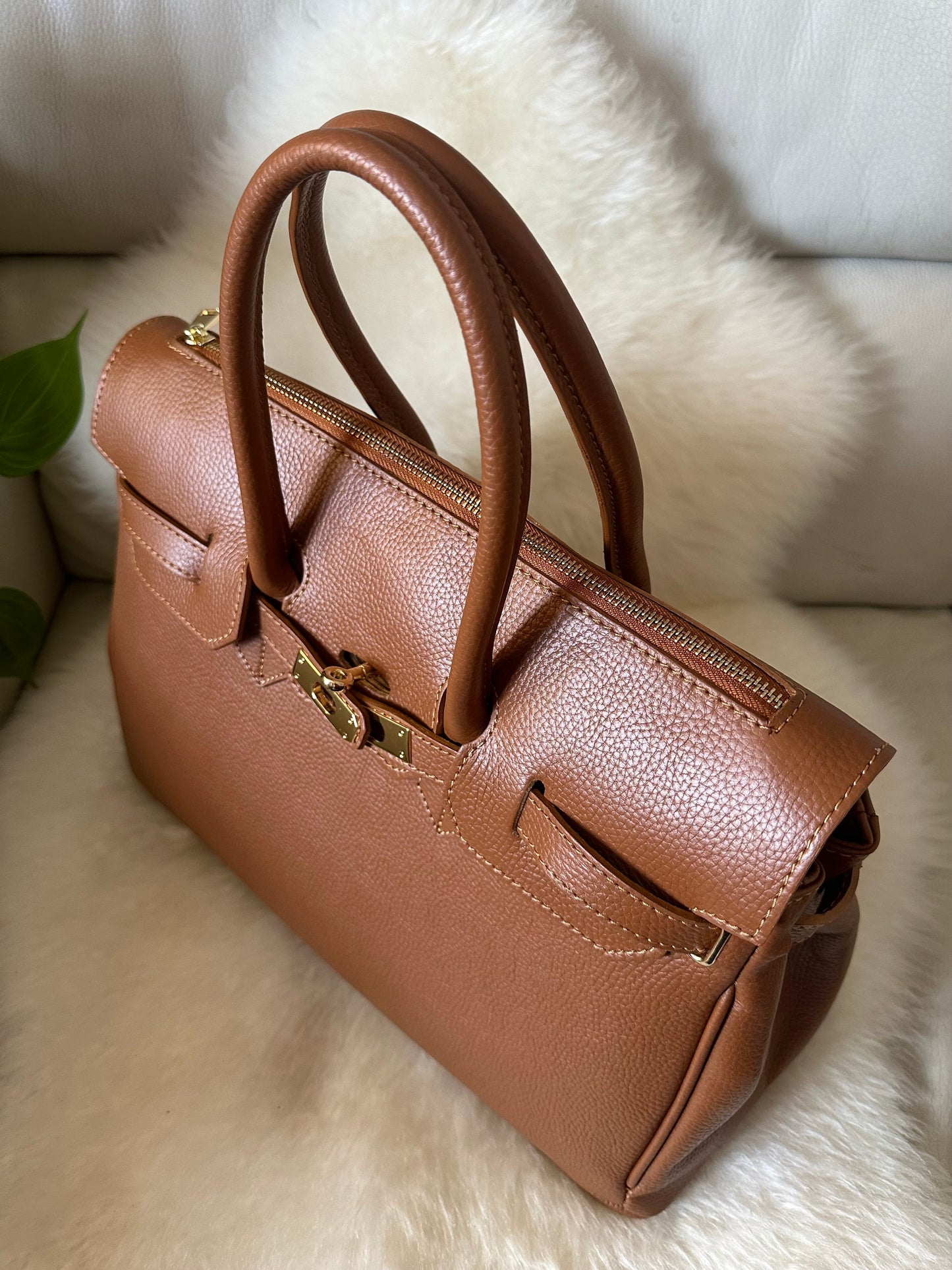 CHARLOTTE- handbag Real leather