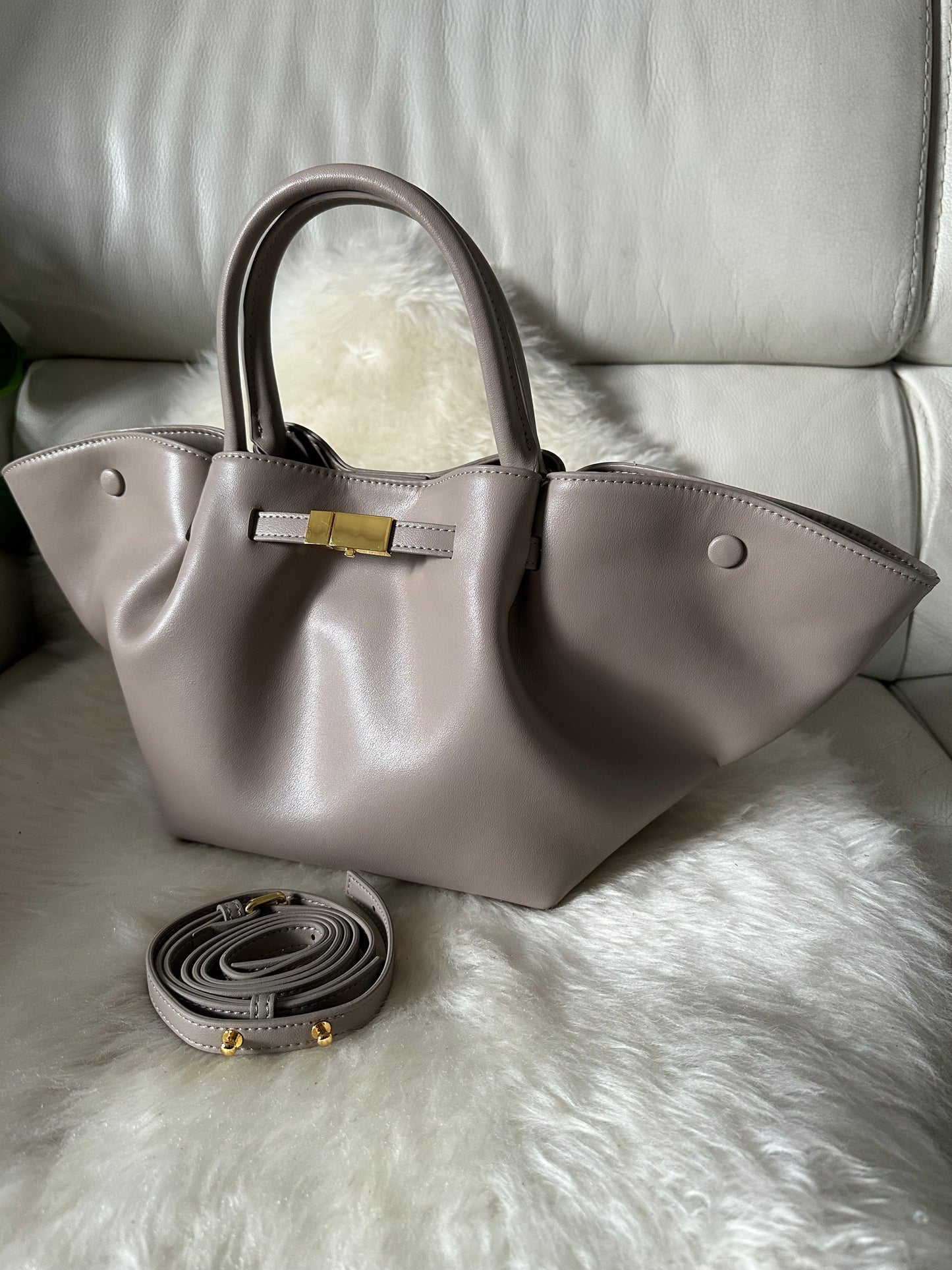 CHRISTIN- Real leather