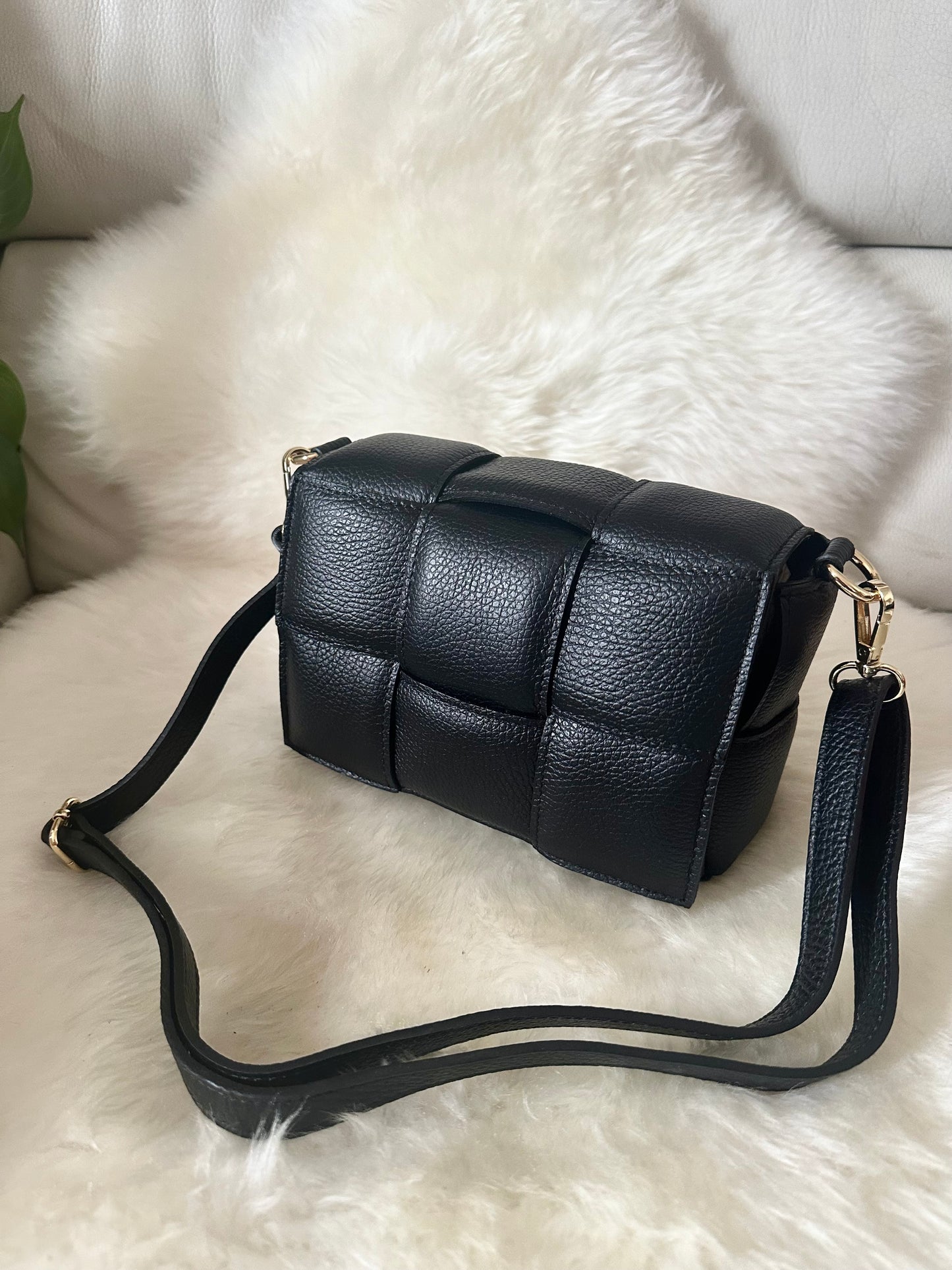 CASSETTA PADDED- Vera pelle