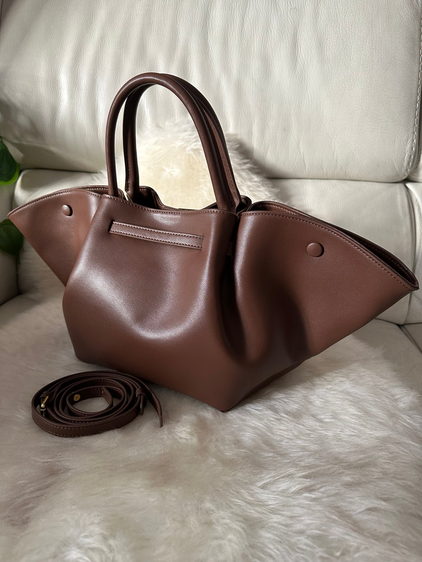 CHRISTIN- Real leather