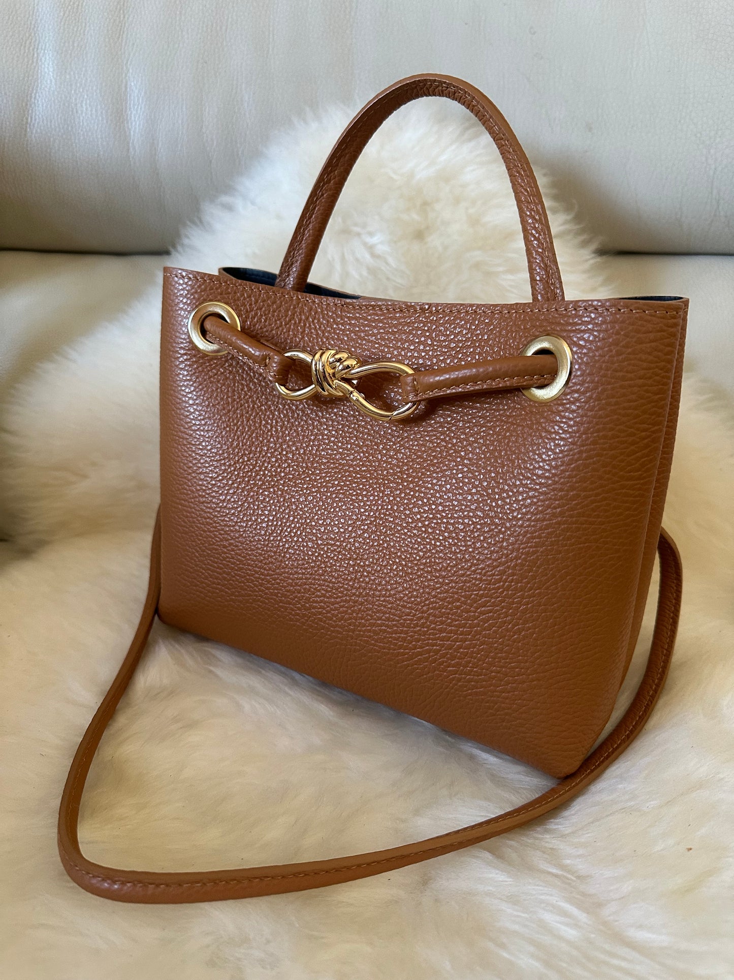 FELIPA small - real leather