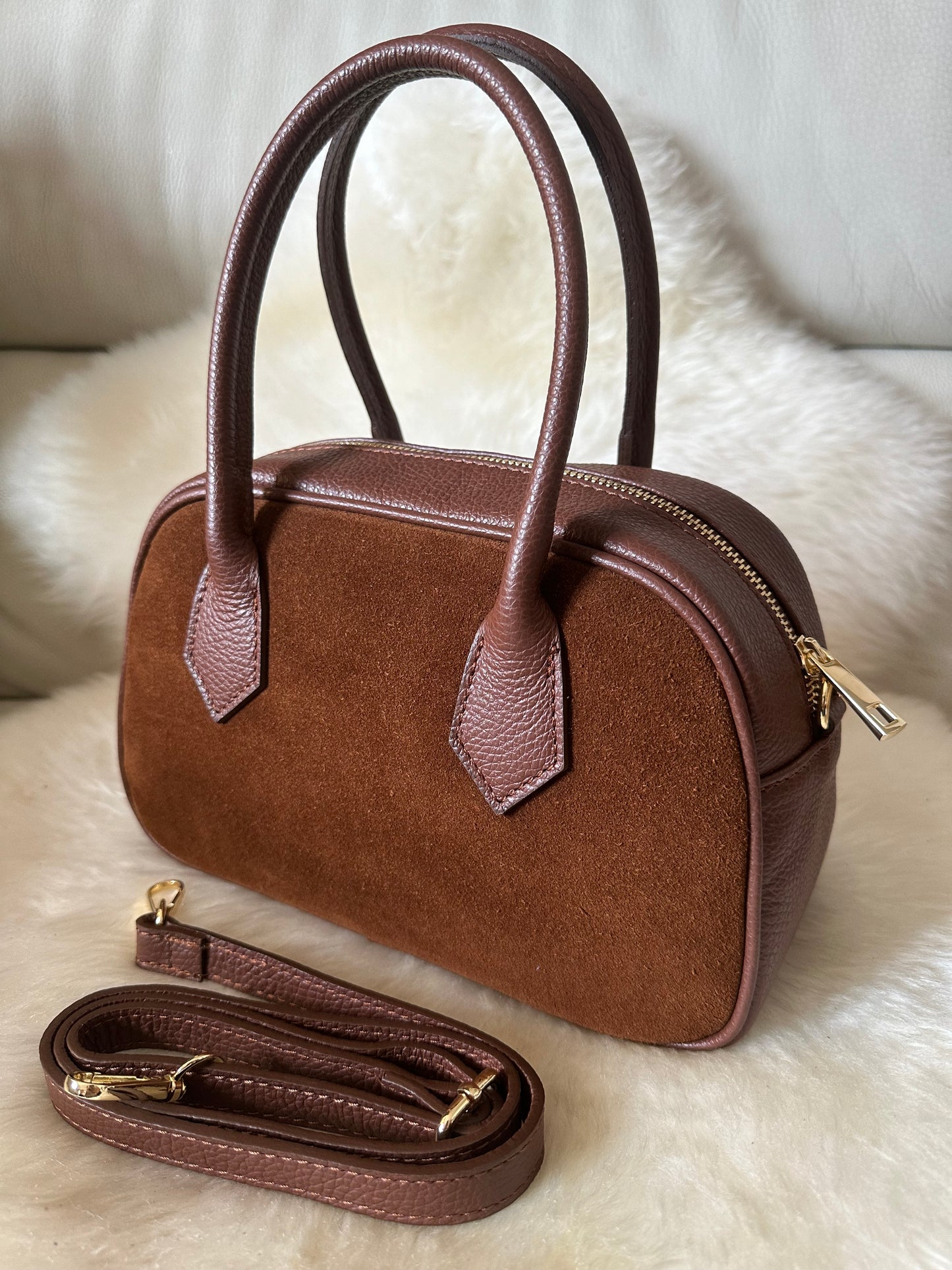 BONNIE - suede trunk