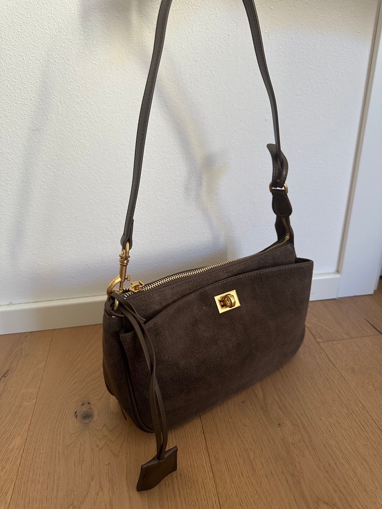 TEXAS pochette- SMALL suede