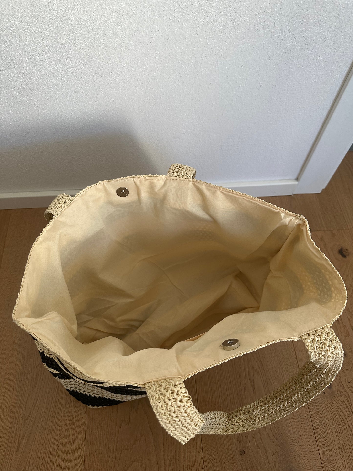 NADINA SHOPPER- effetto rafia