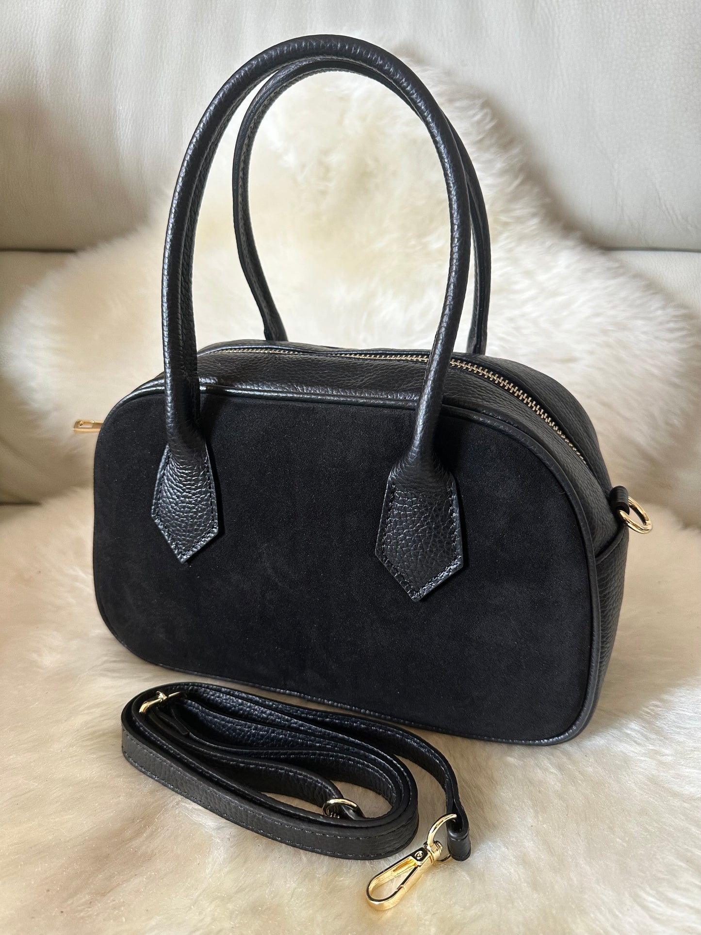 BONNIE - suede trunk
