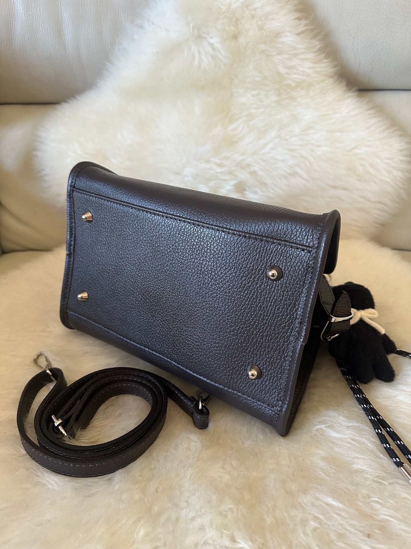 MEGAN small- real leather