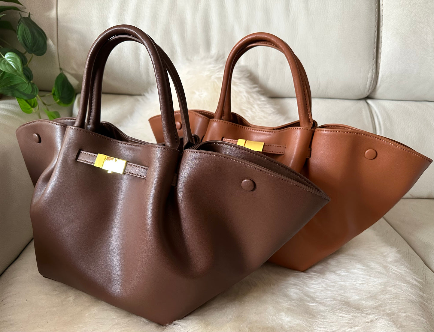 CHRISTIN- Real leather