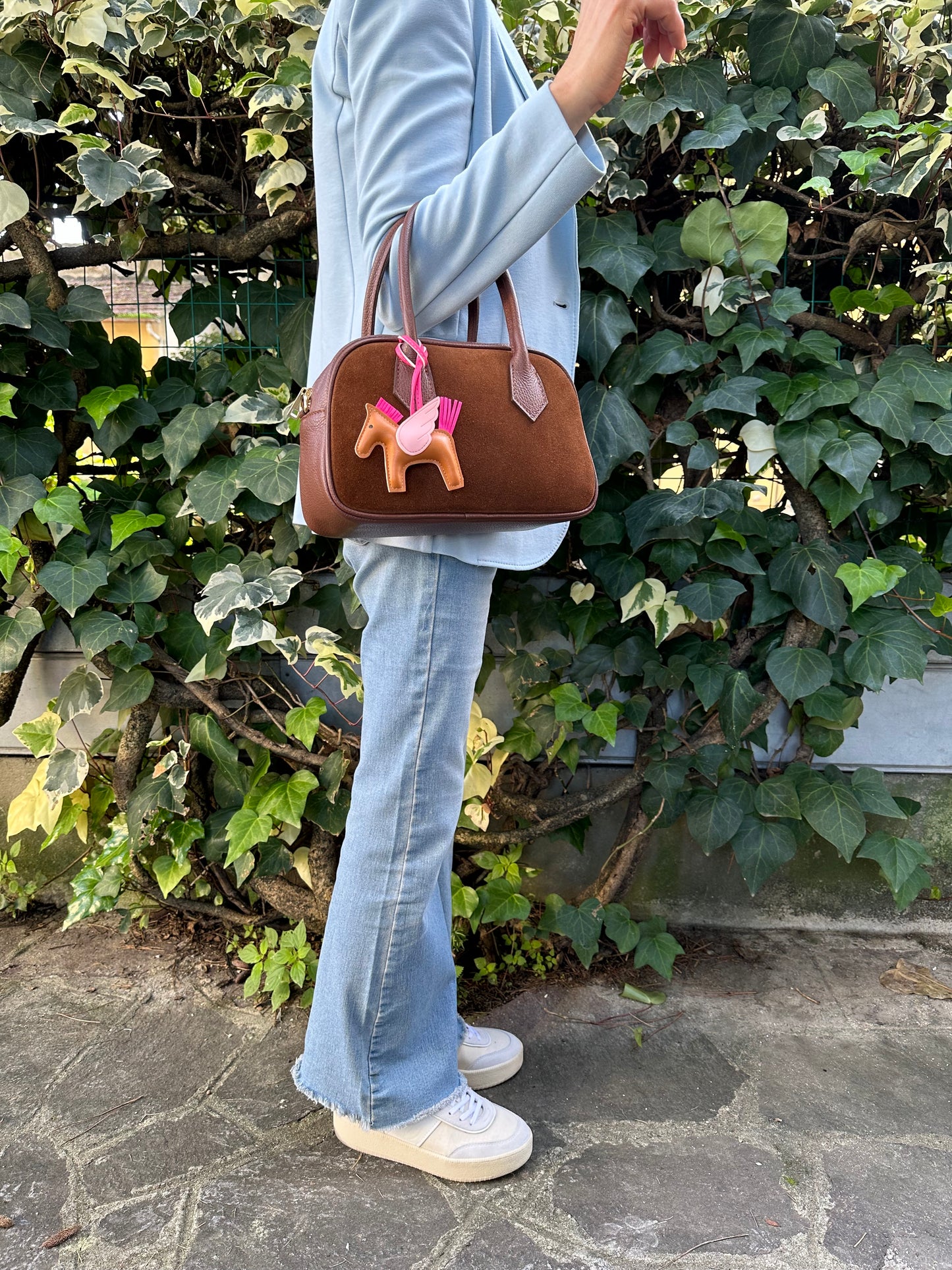 BONNIE - suede trunk