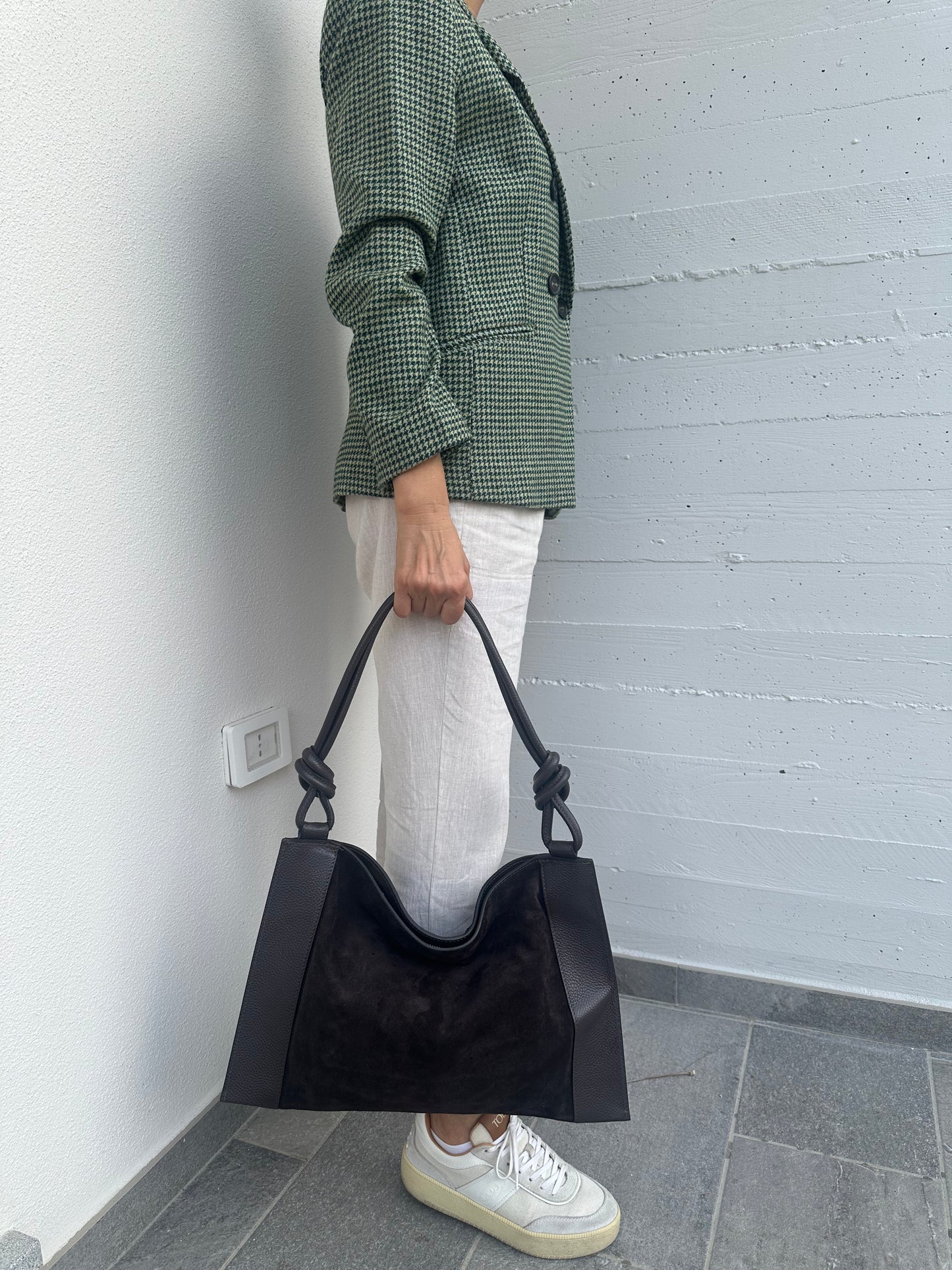 MAXI SAM - suede